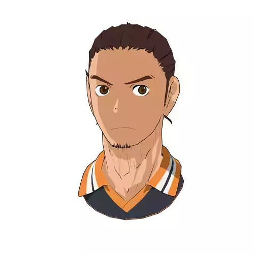 3d Haikyuu anime model