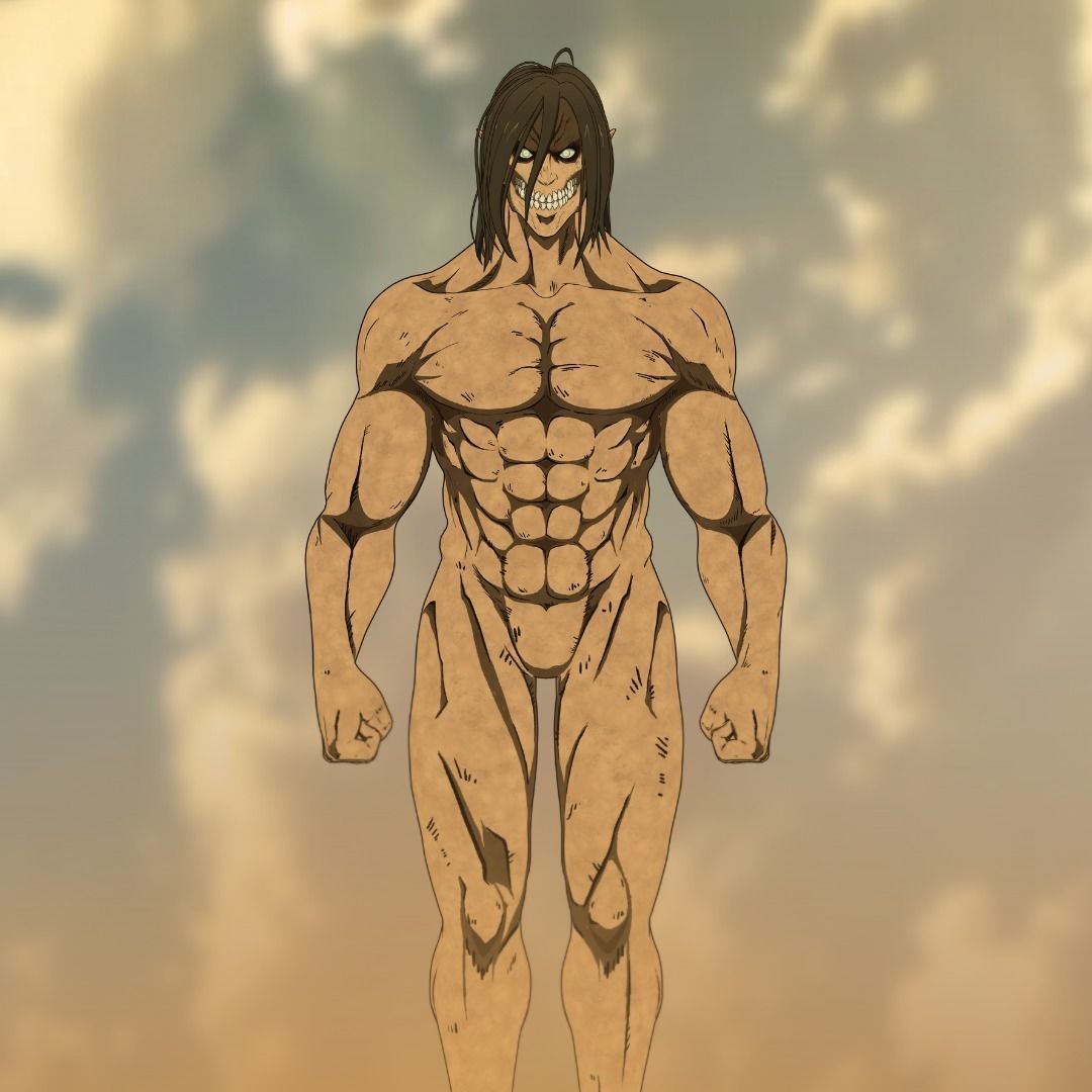 3D Attack titan 3D model_1
