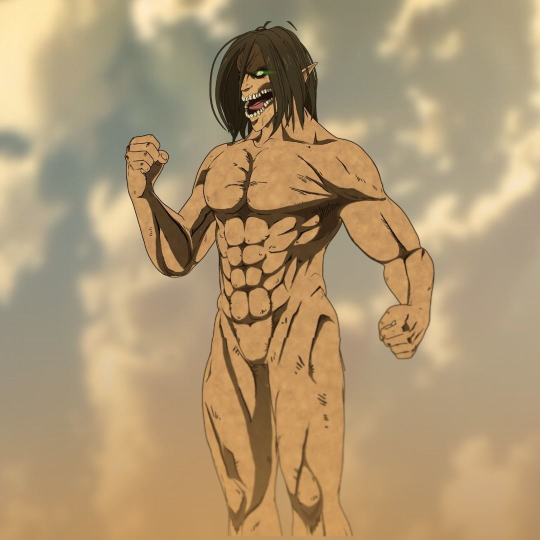 3D Attack titan 3D model_5
