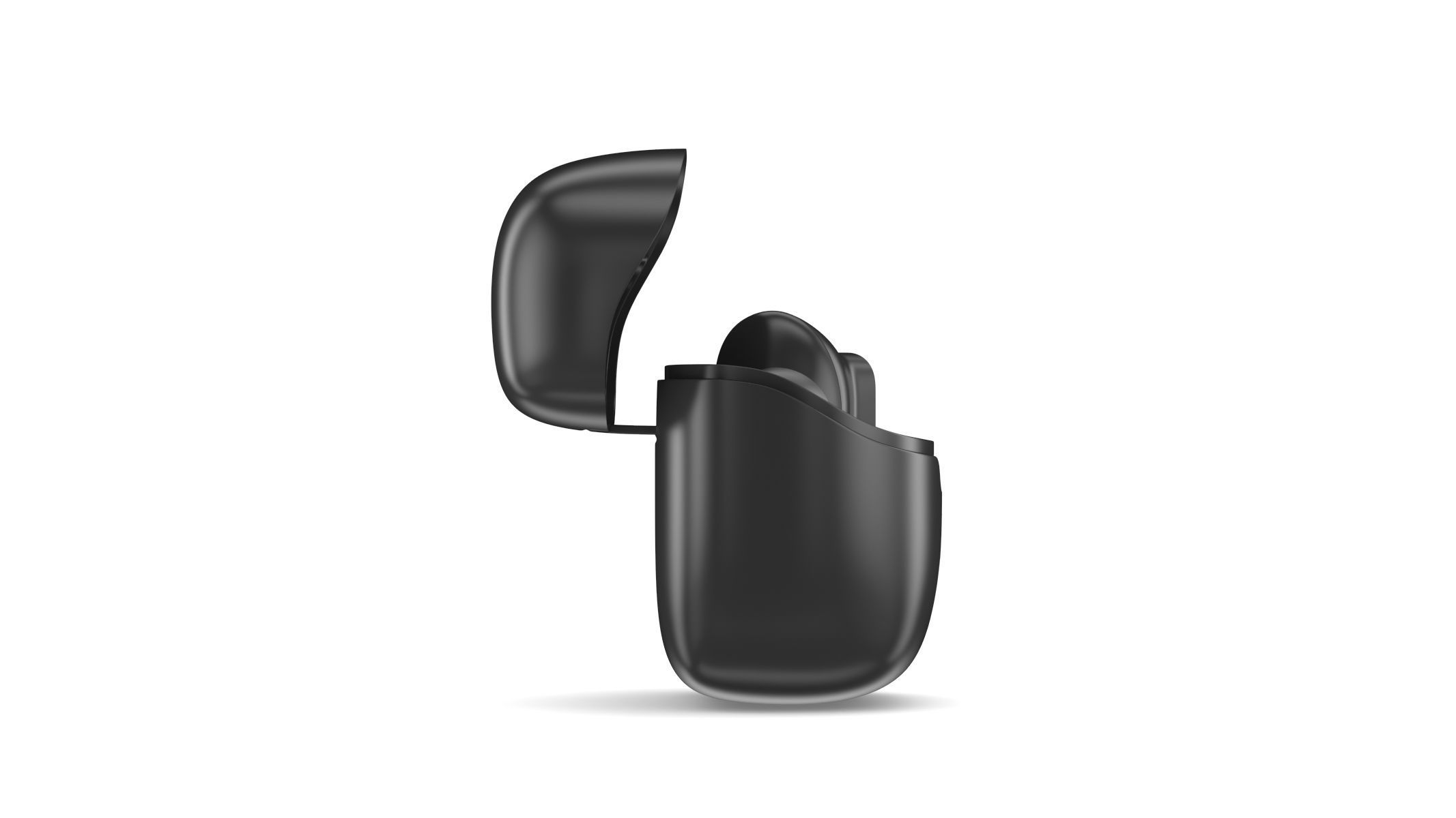 JBL Tune Beam Black 3D model_2