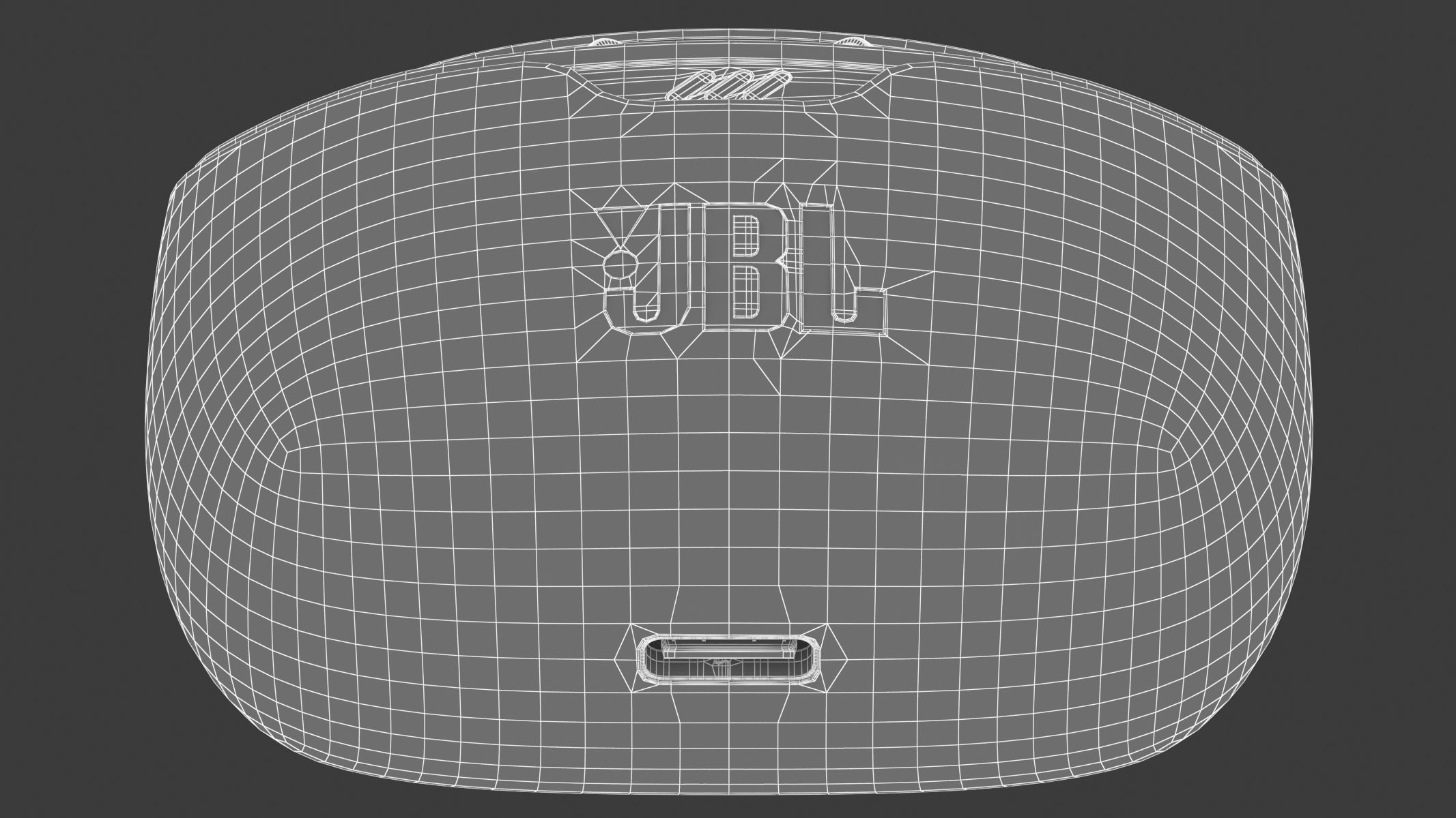 JBL Tune Beam Black 3D model_34