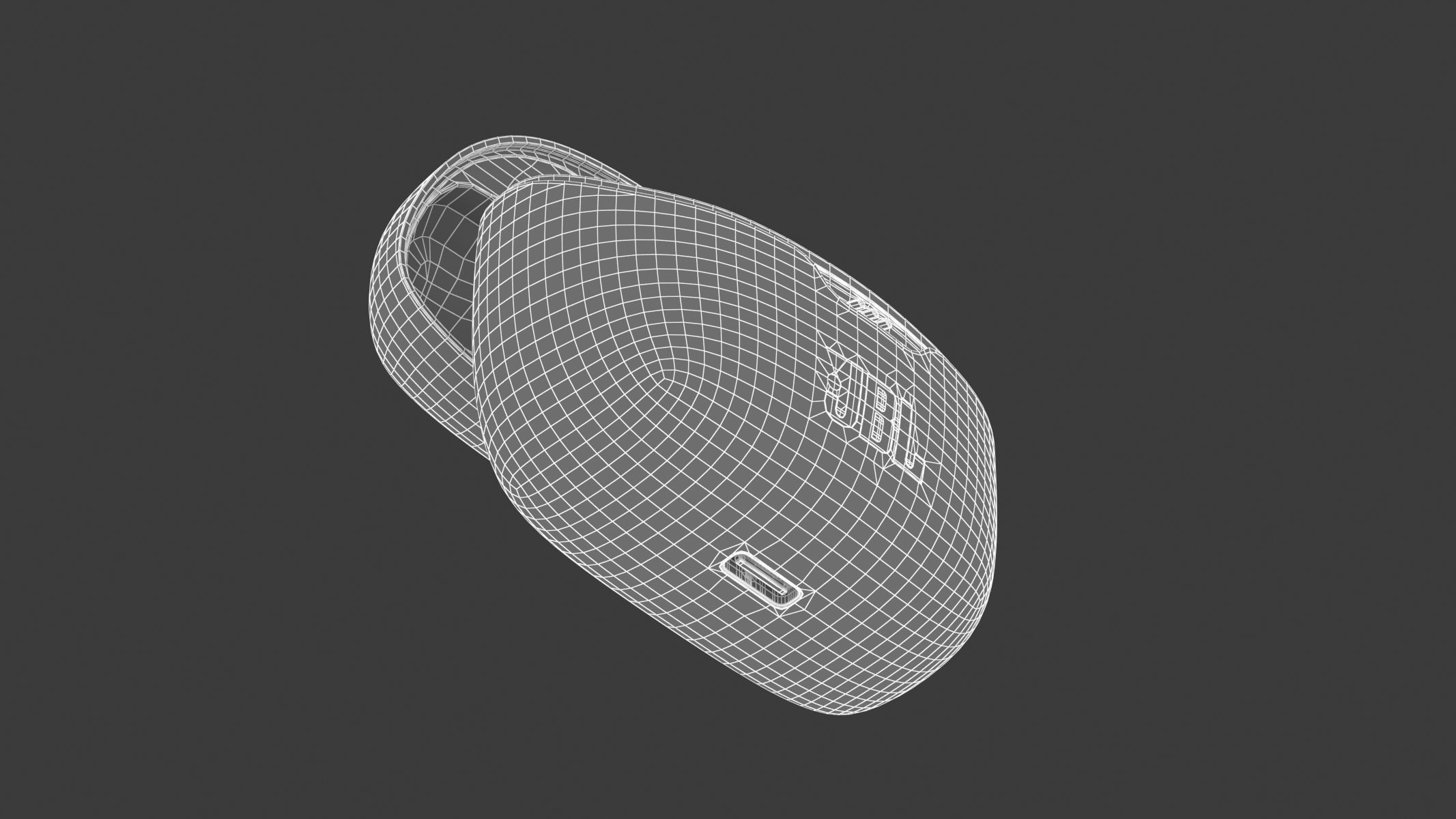 JBL Tune Beam Black 3D model_29