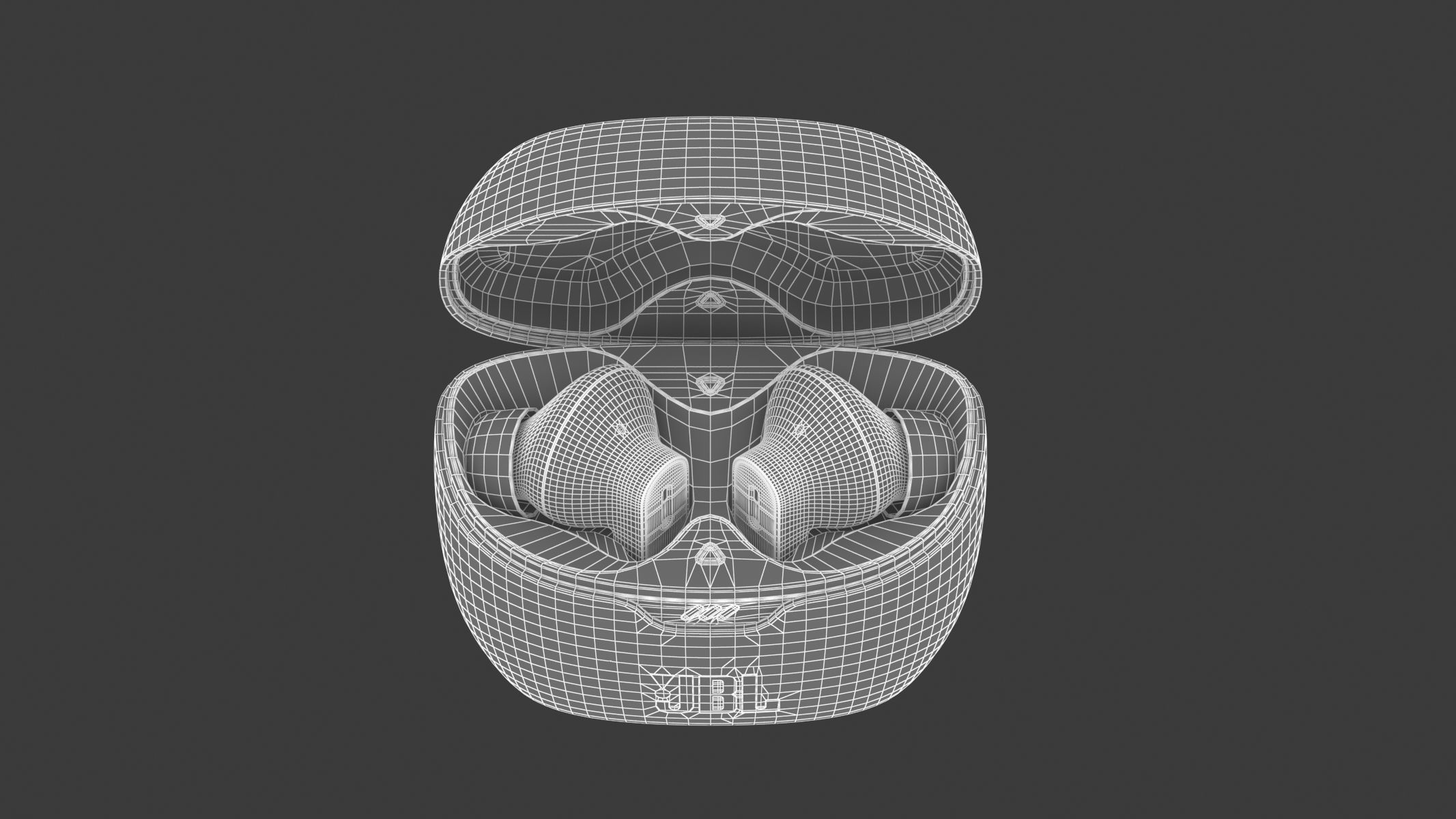 JBL Tune Beam Black 3D model_28