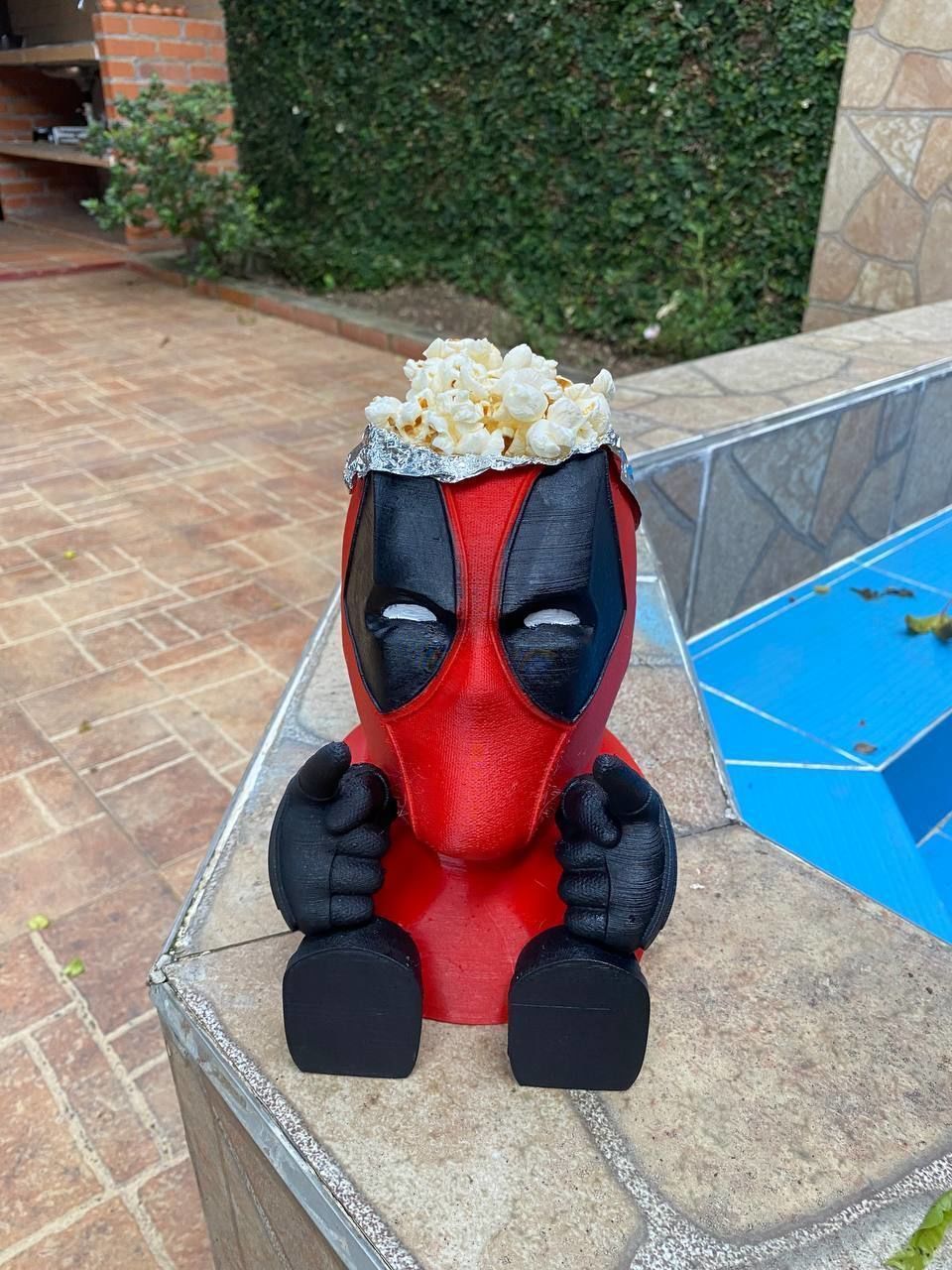 POPCORN DEADPOOL CRISPETERO 3D print model_2