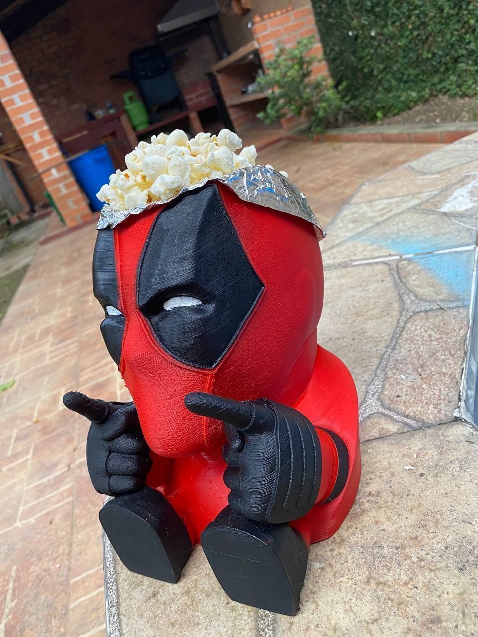 POPCORN DEADPOOL CRISPETERO 3D print model_1