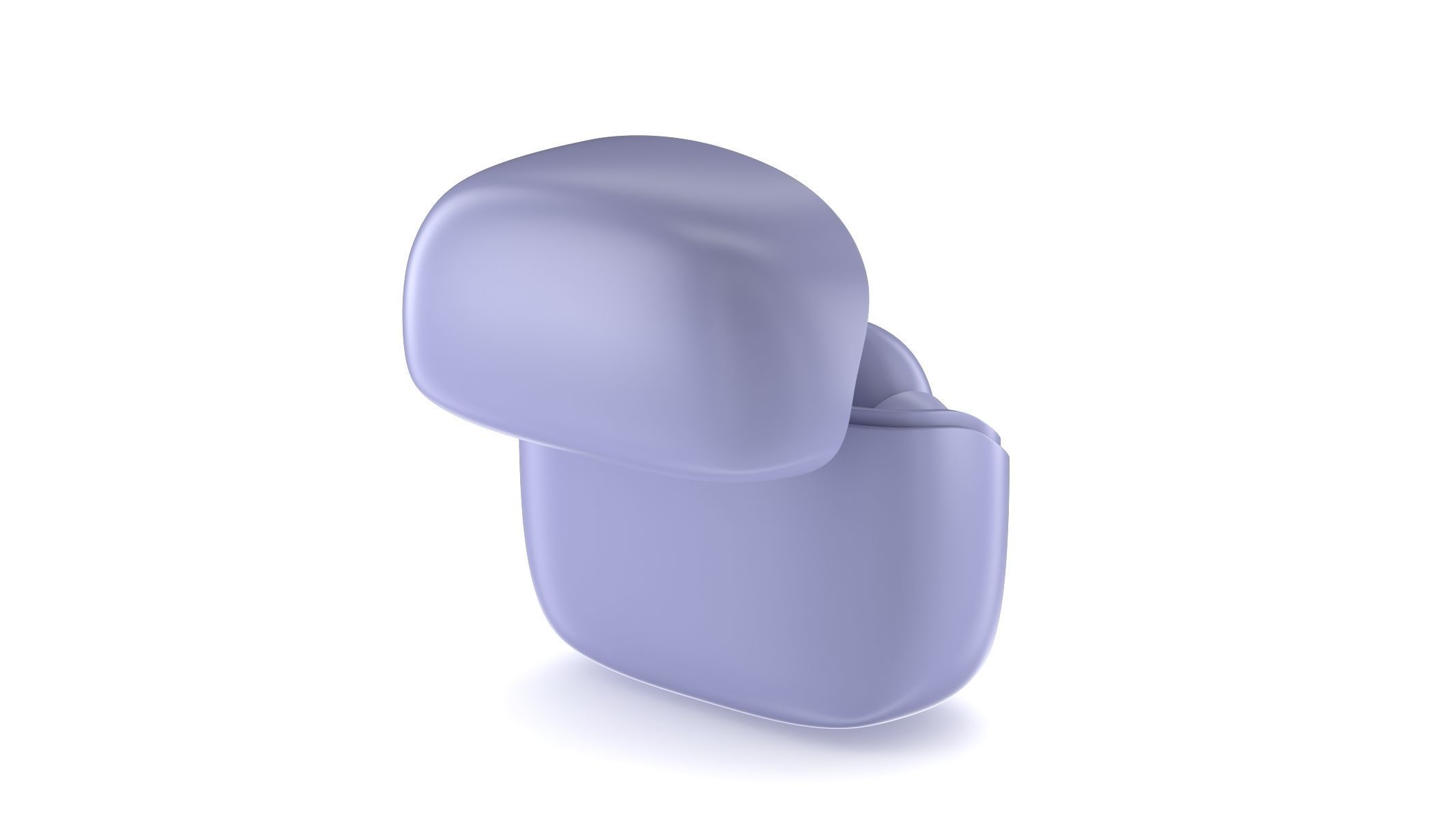 JBL Tune Beam Purple 3D model_3