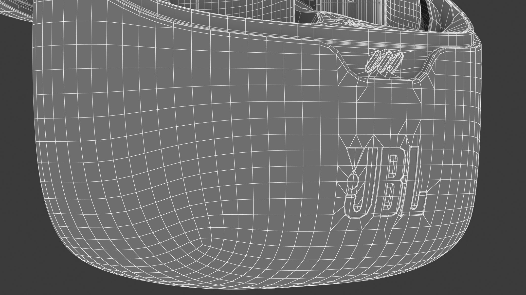 JBL Tune Beam Purple 3D model_31