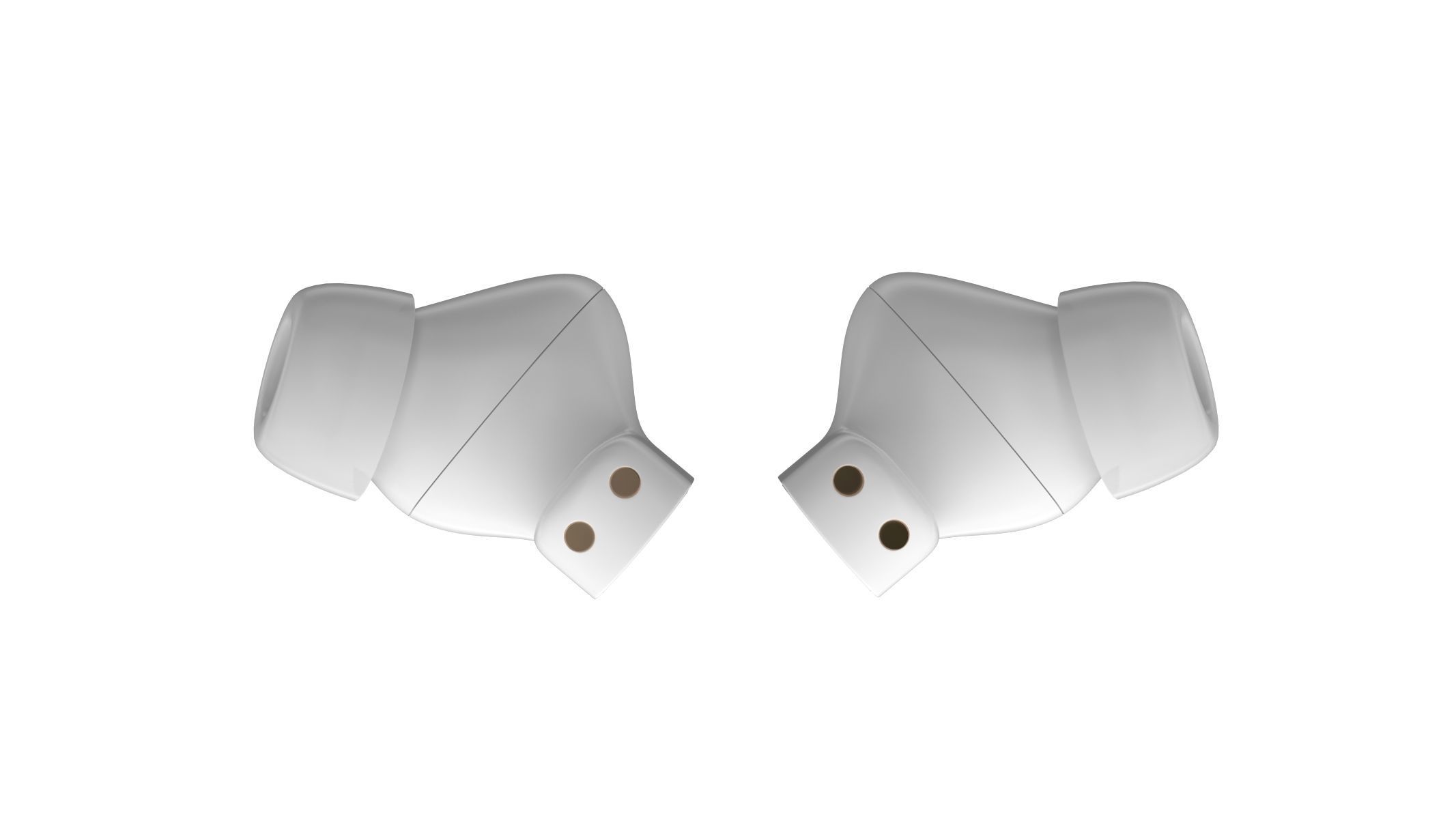 JBL Tune Beam White 3D model_17