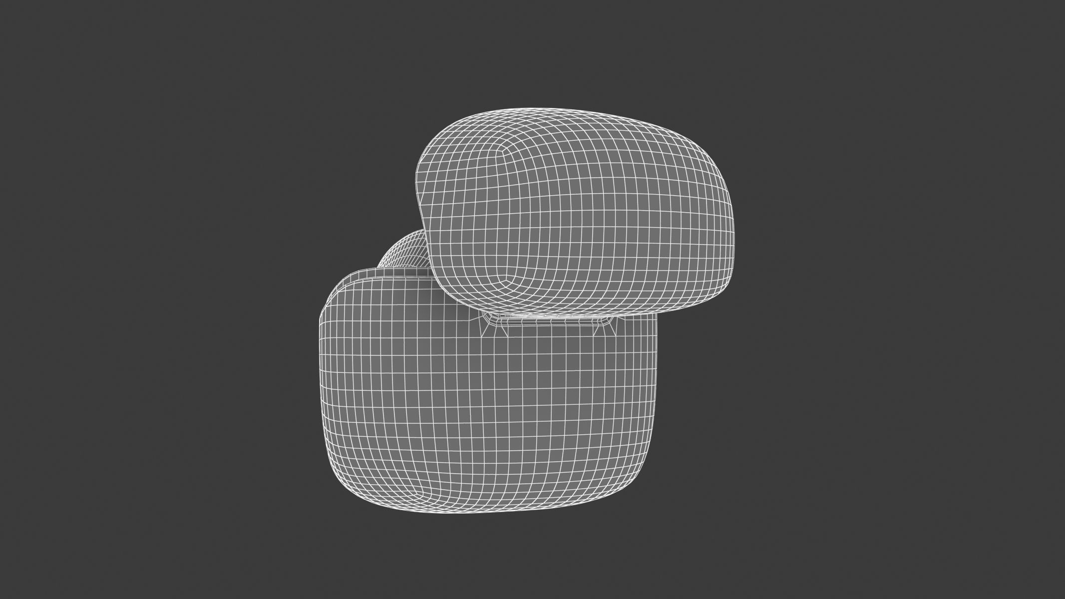 JBL Tune Beam White 3D model_25