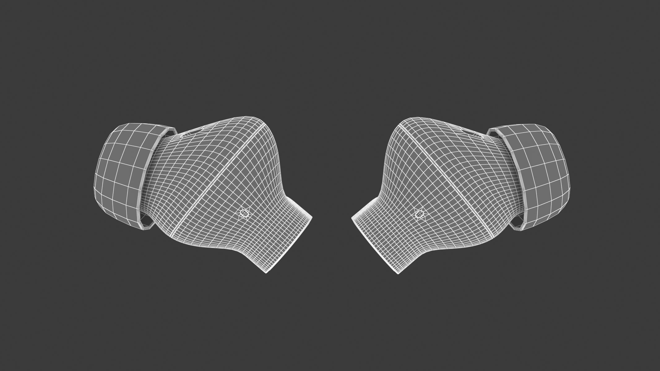 JBL Tune Beam White 3D model_38