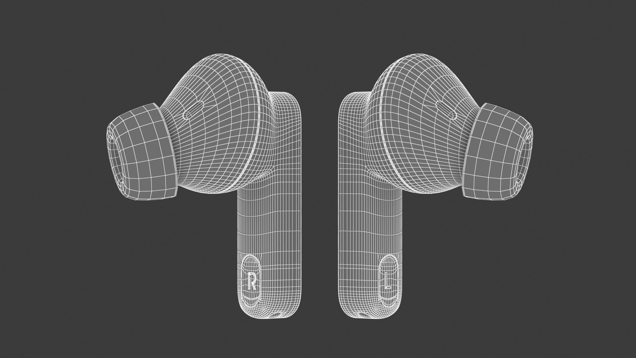 JBL Tune Beam White 3D model_36