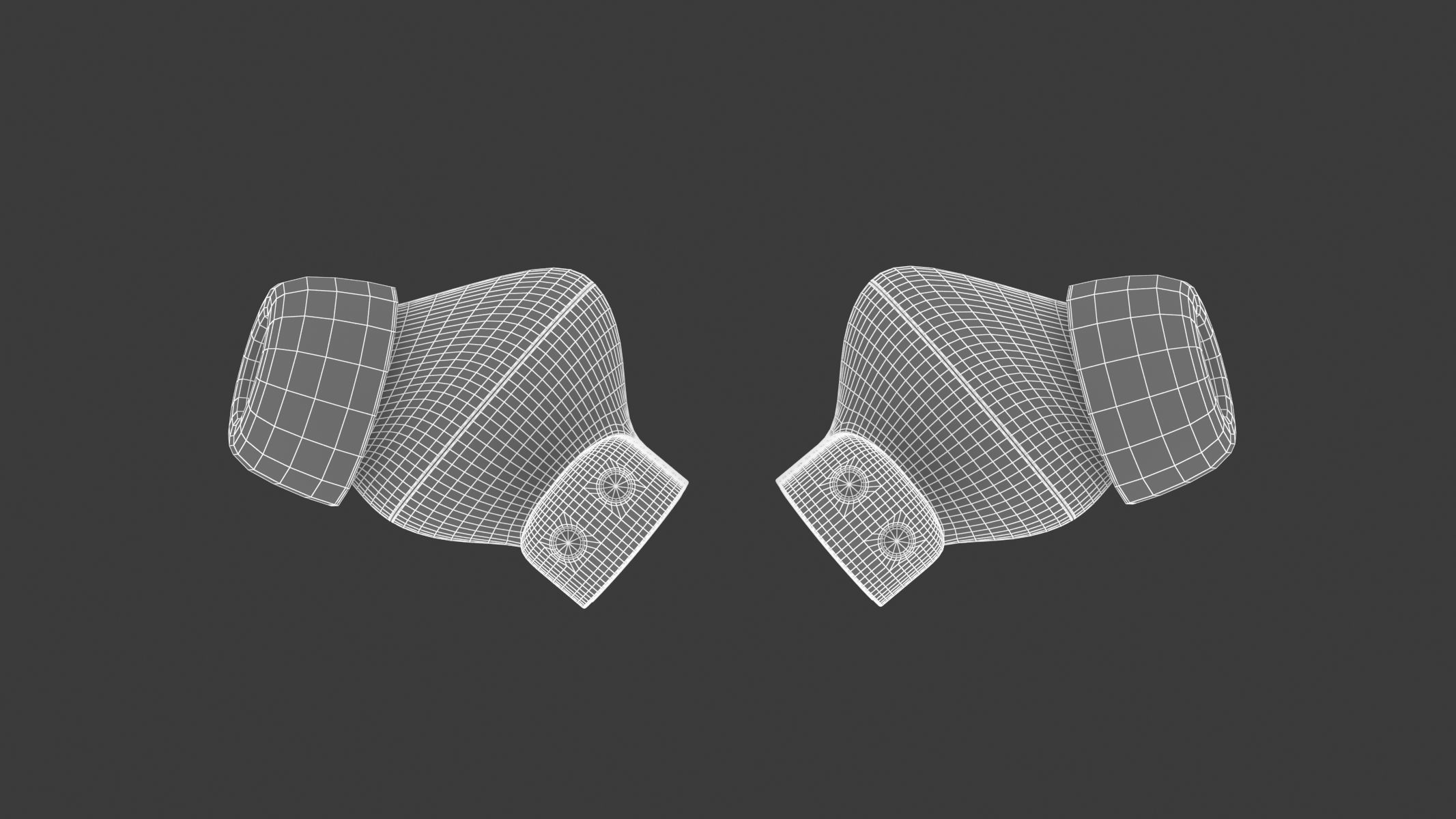 JBL Tune Beam White 3D model_37