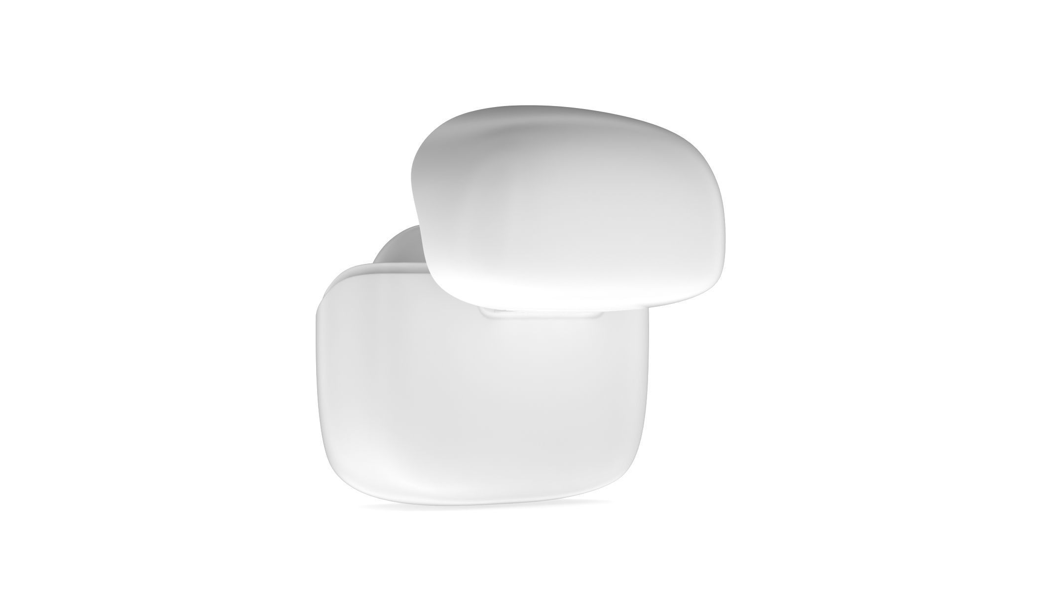 JBL Tune Beam White 3D model_5