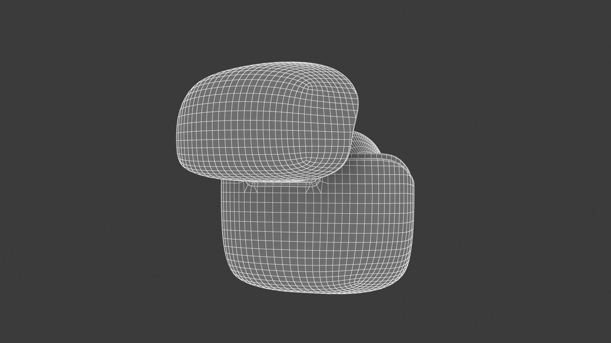 JBL Tune Beam White 3D model_23