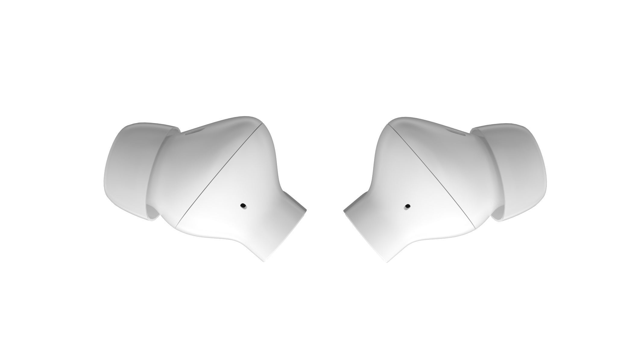 JBL Tune Beam White 3D model_18