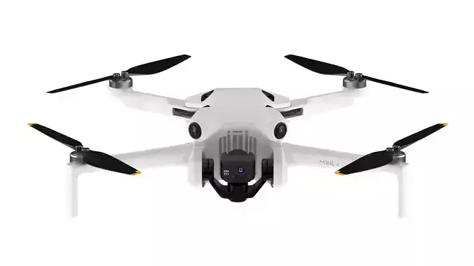 DJI Mini 4 Pro 3D model