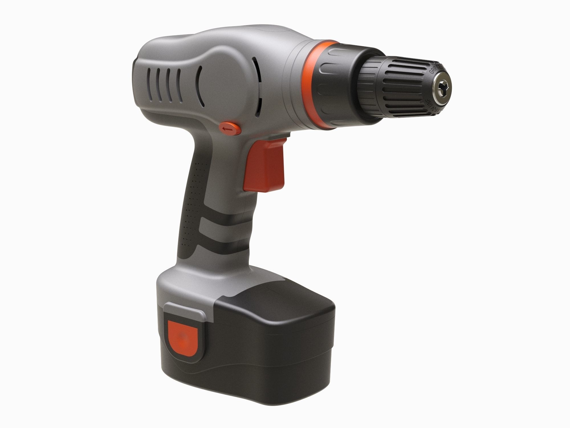 Hand Drill 03 3D model_3