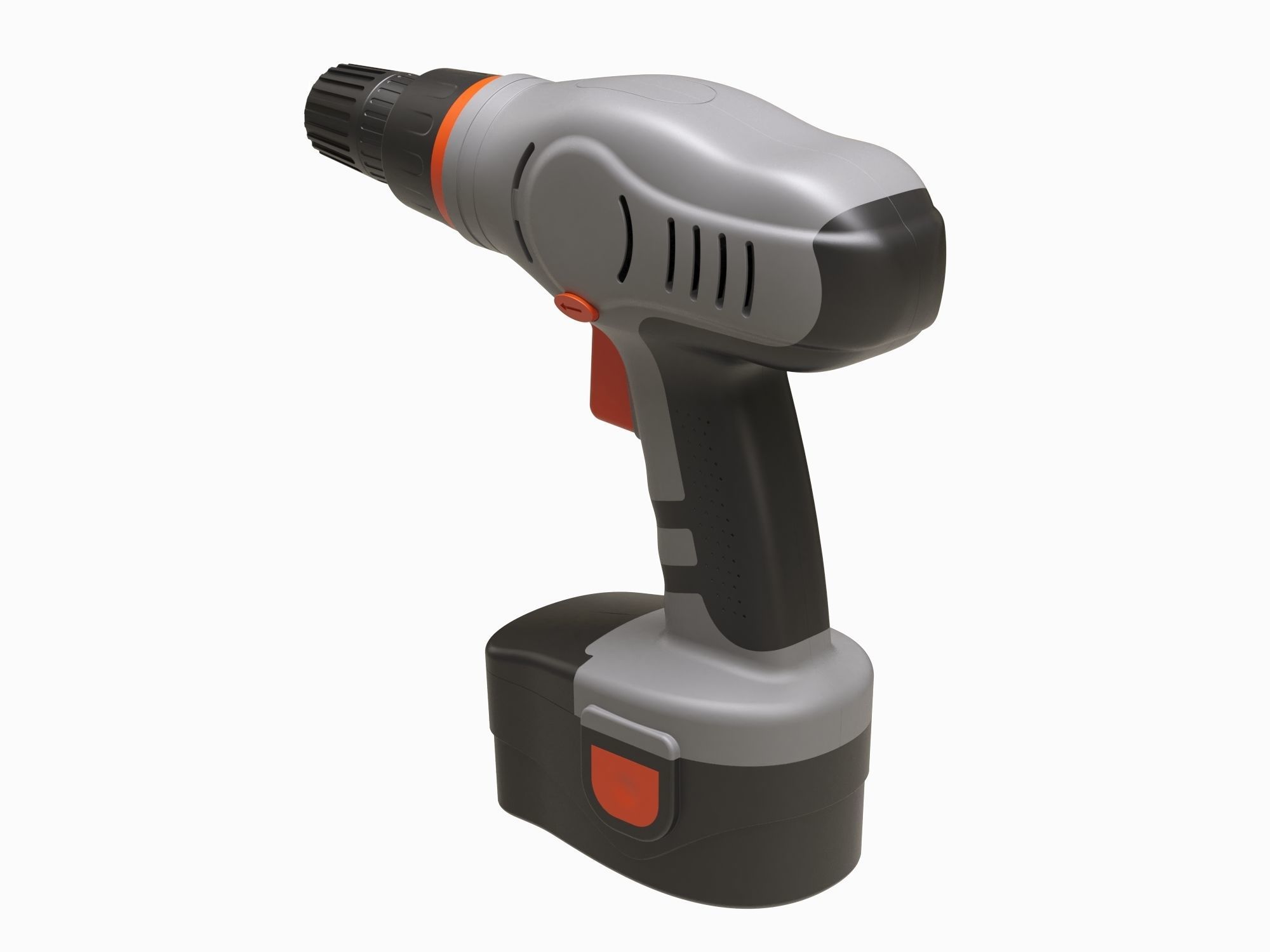 Hand Drill 03 3D model_2