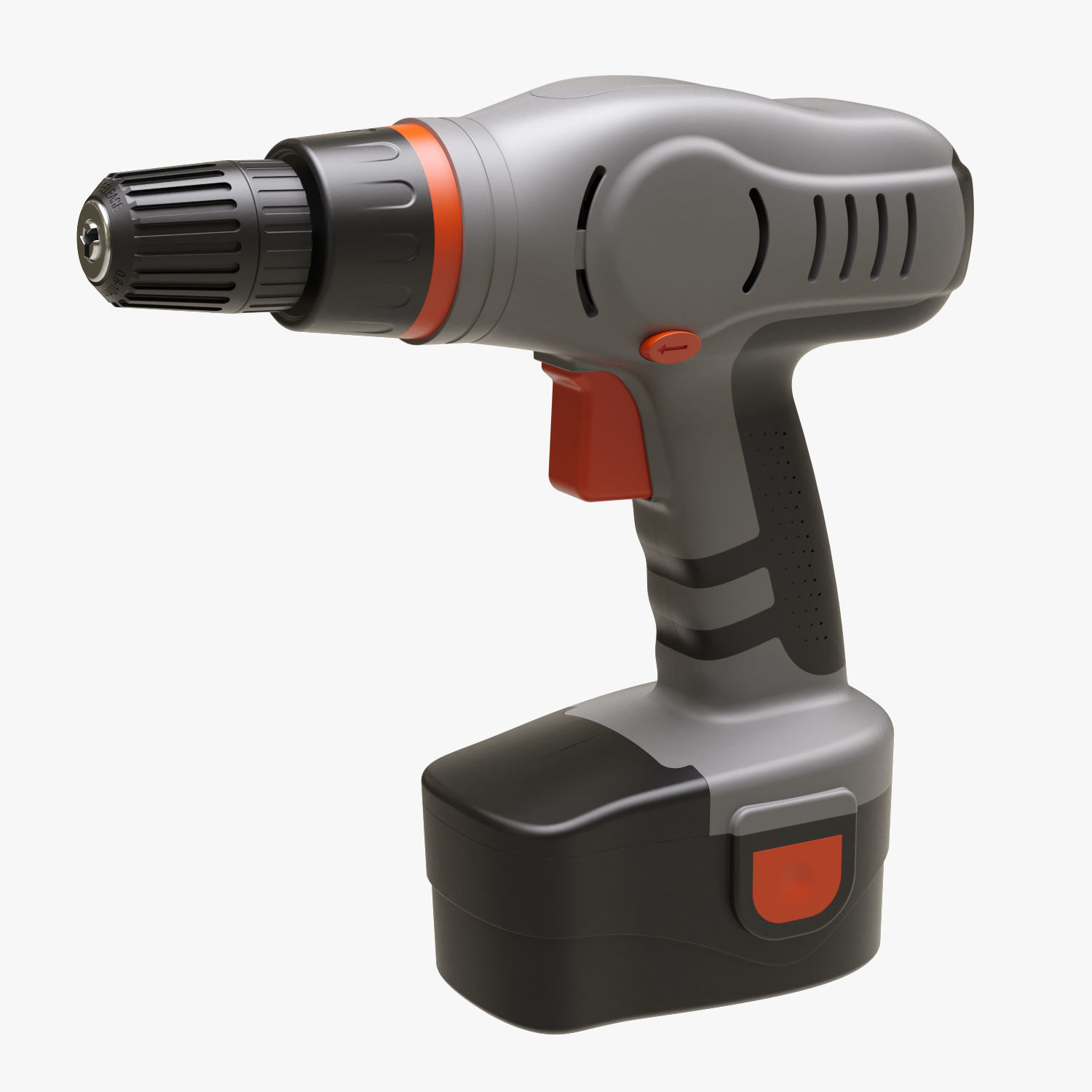 Hand Drill 03 3D model_1