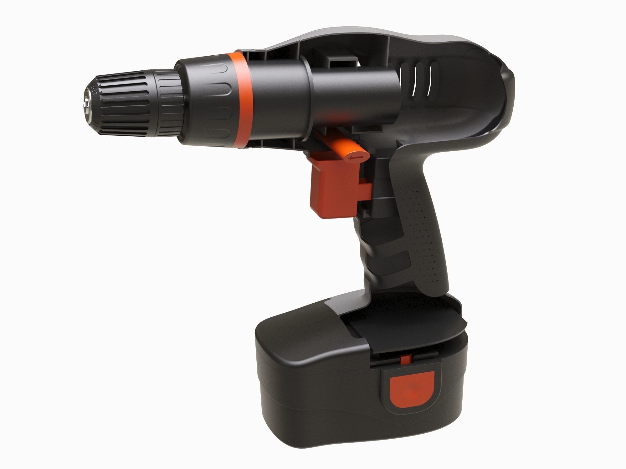 Hand Drill 03 3D model_5