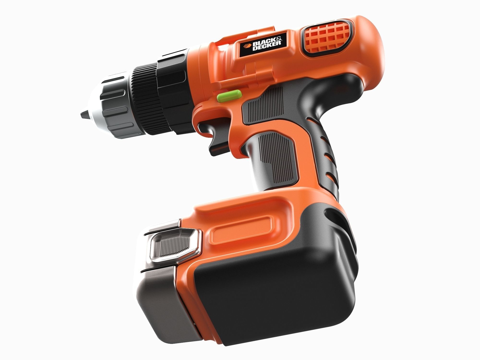 Hand Drill 05 3D model_3