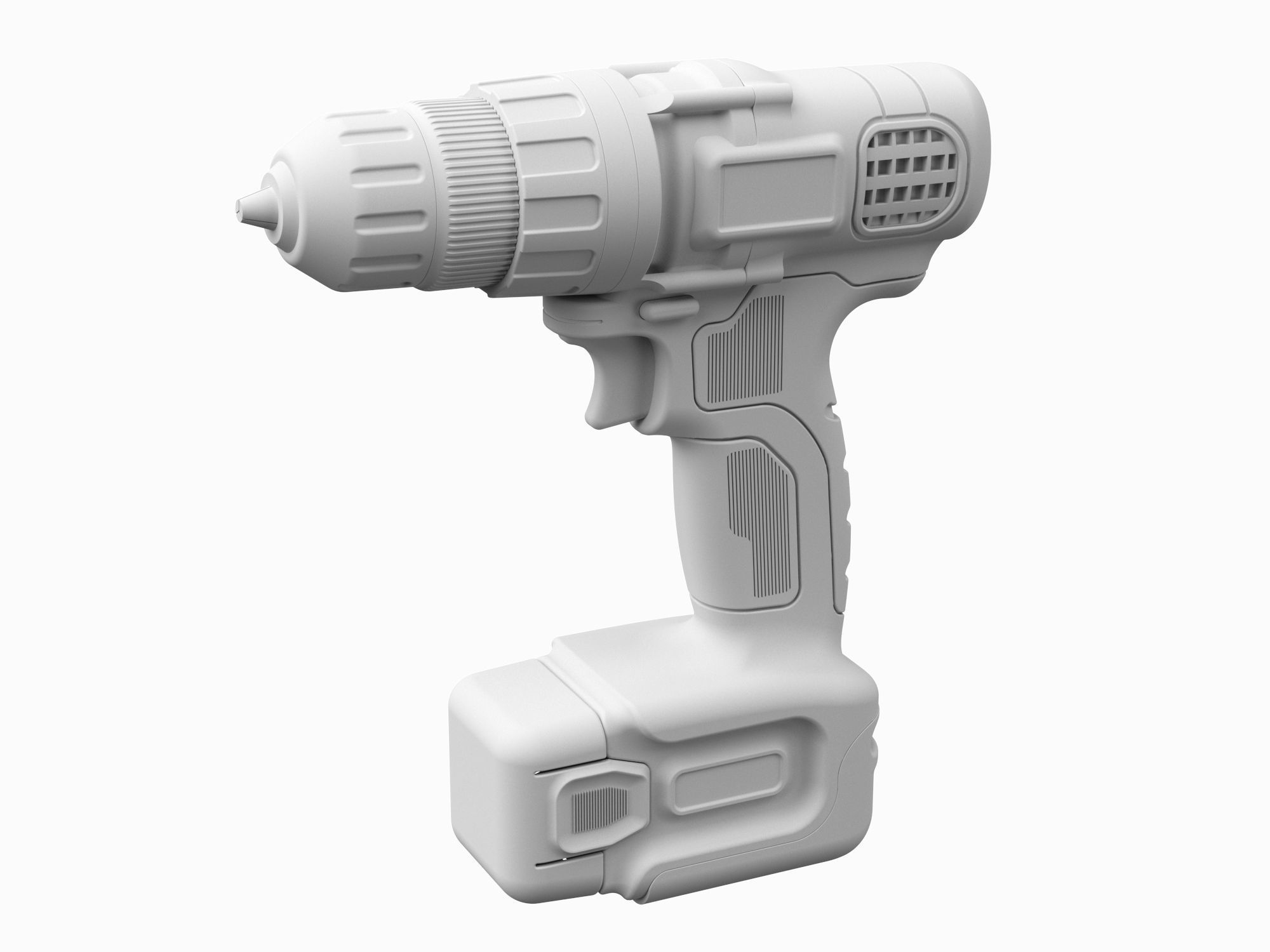 Hand Drill 05 3D model_6