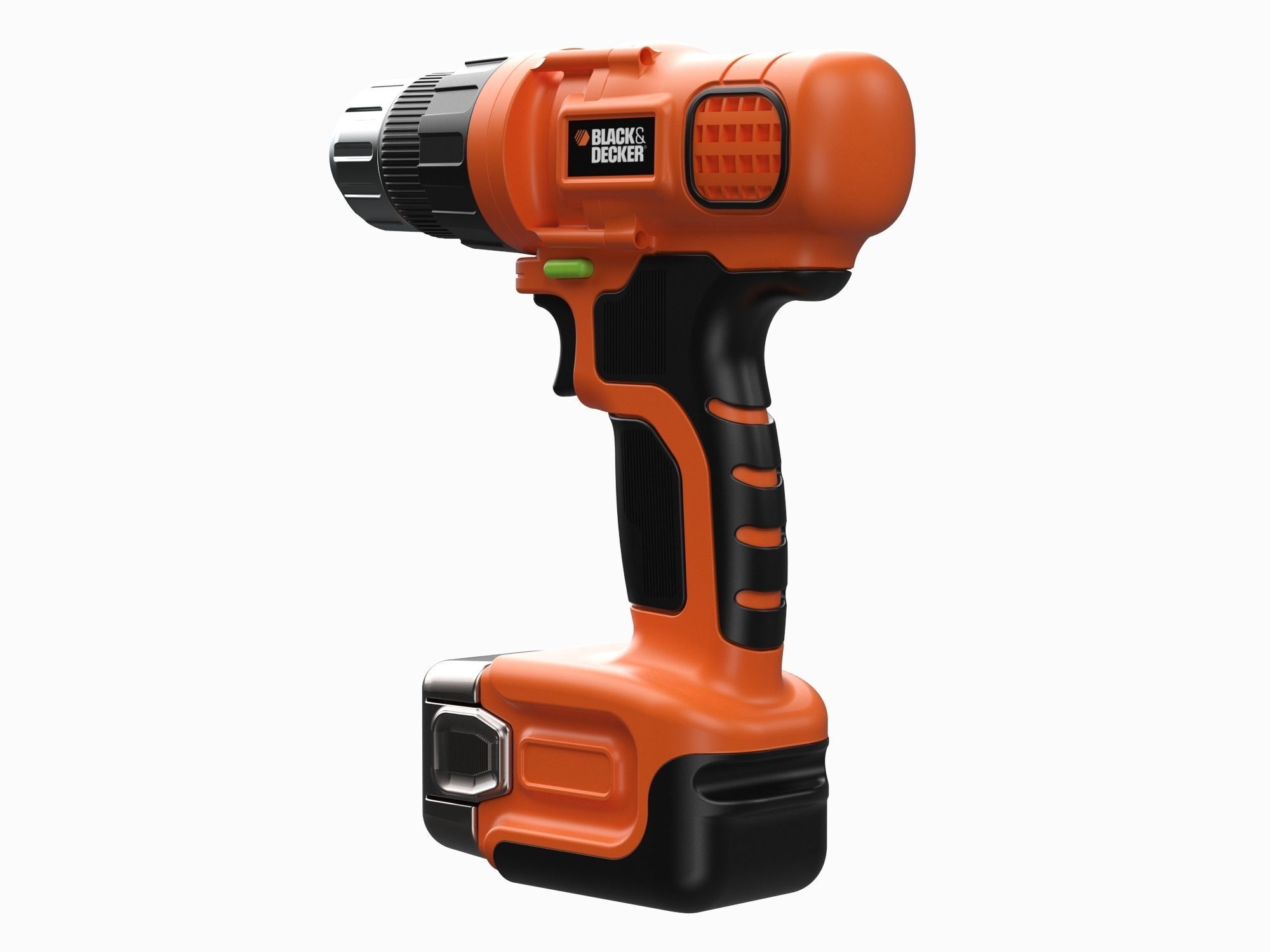 Hand Drill 05 3D model_2