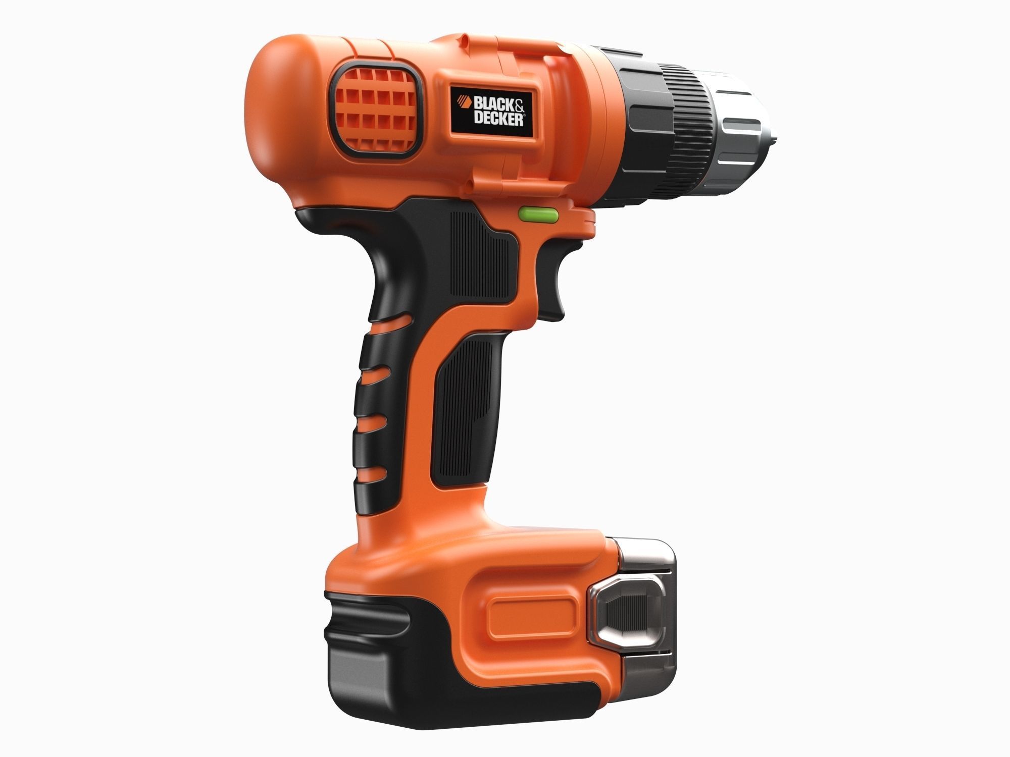 Hand Drill 05 3D model_4