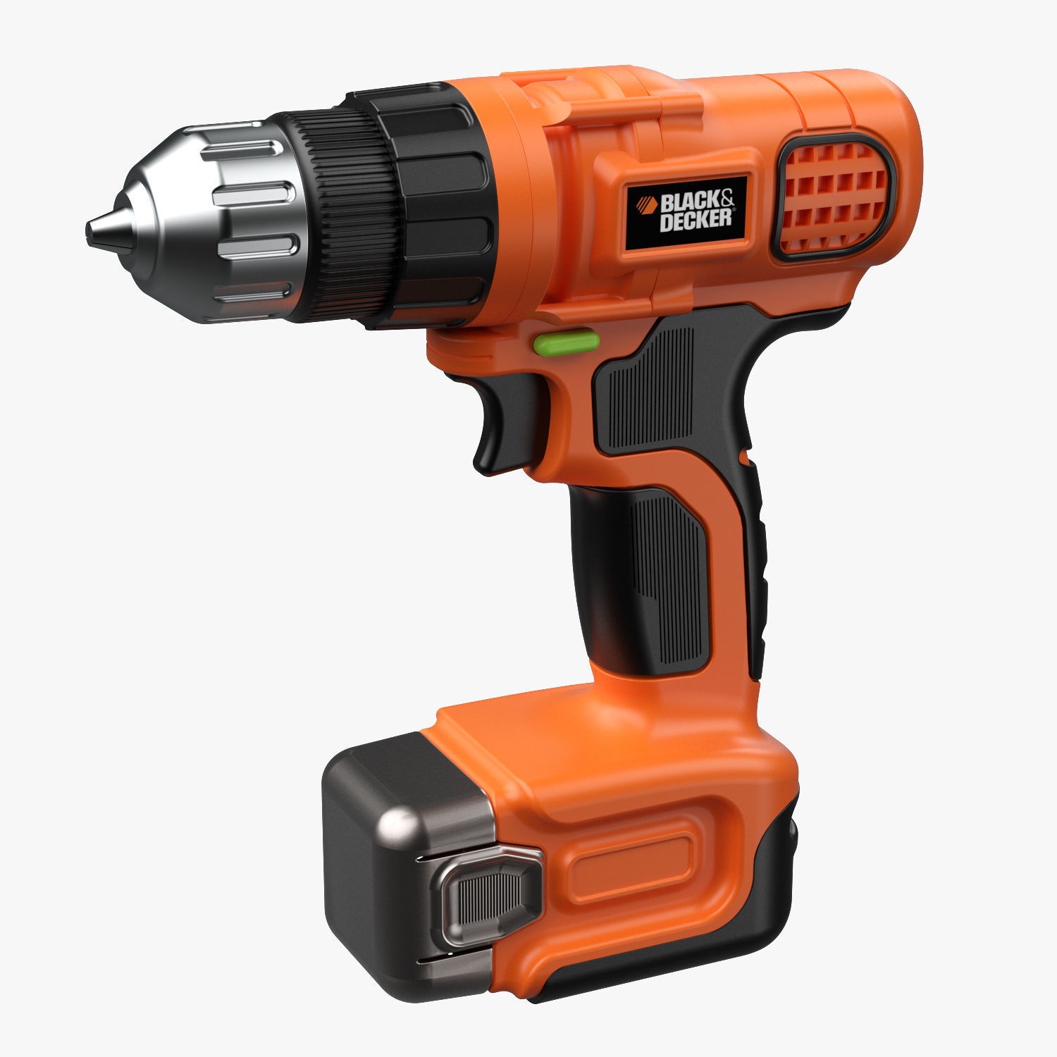 Hand Drill 05 3D model_1