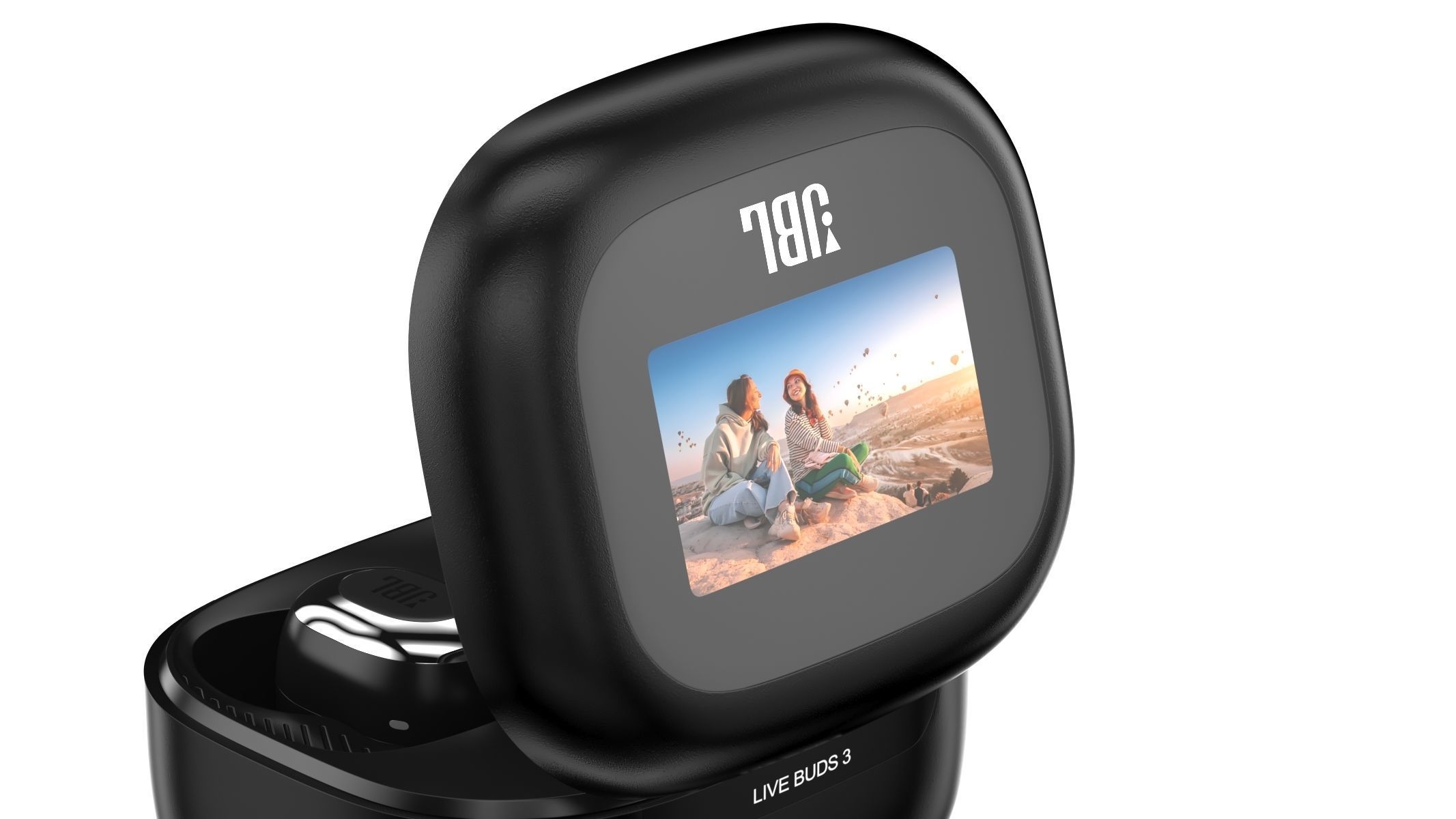 JBL Live 3 Buds Black 3D model_12