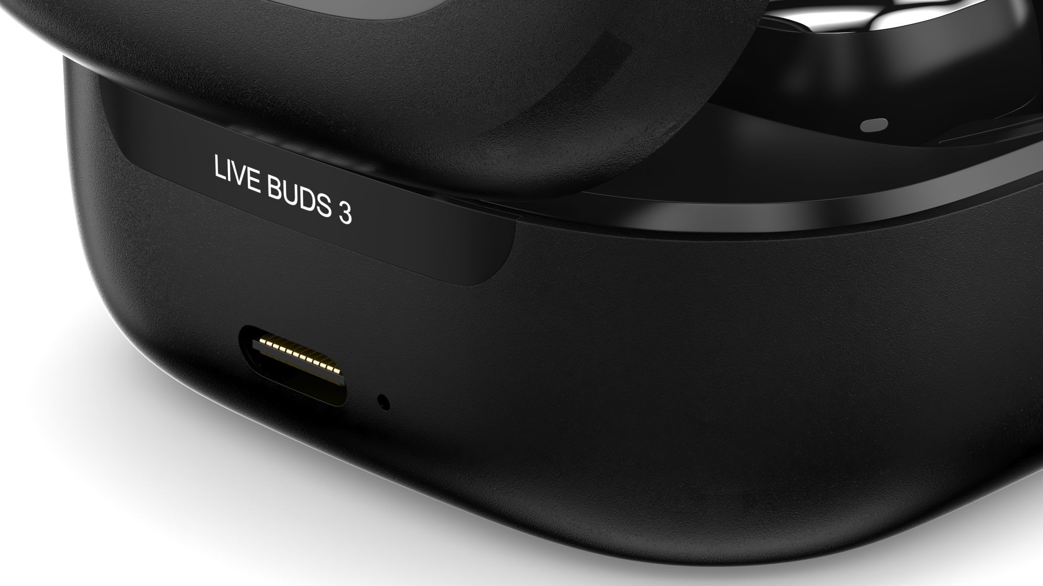 JBL Live 3 Buds Black 3D model_11