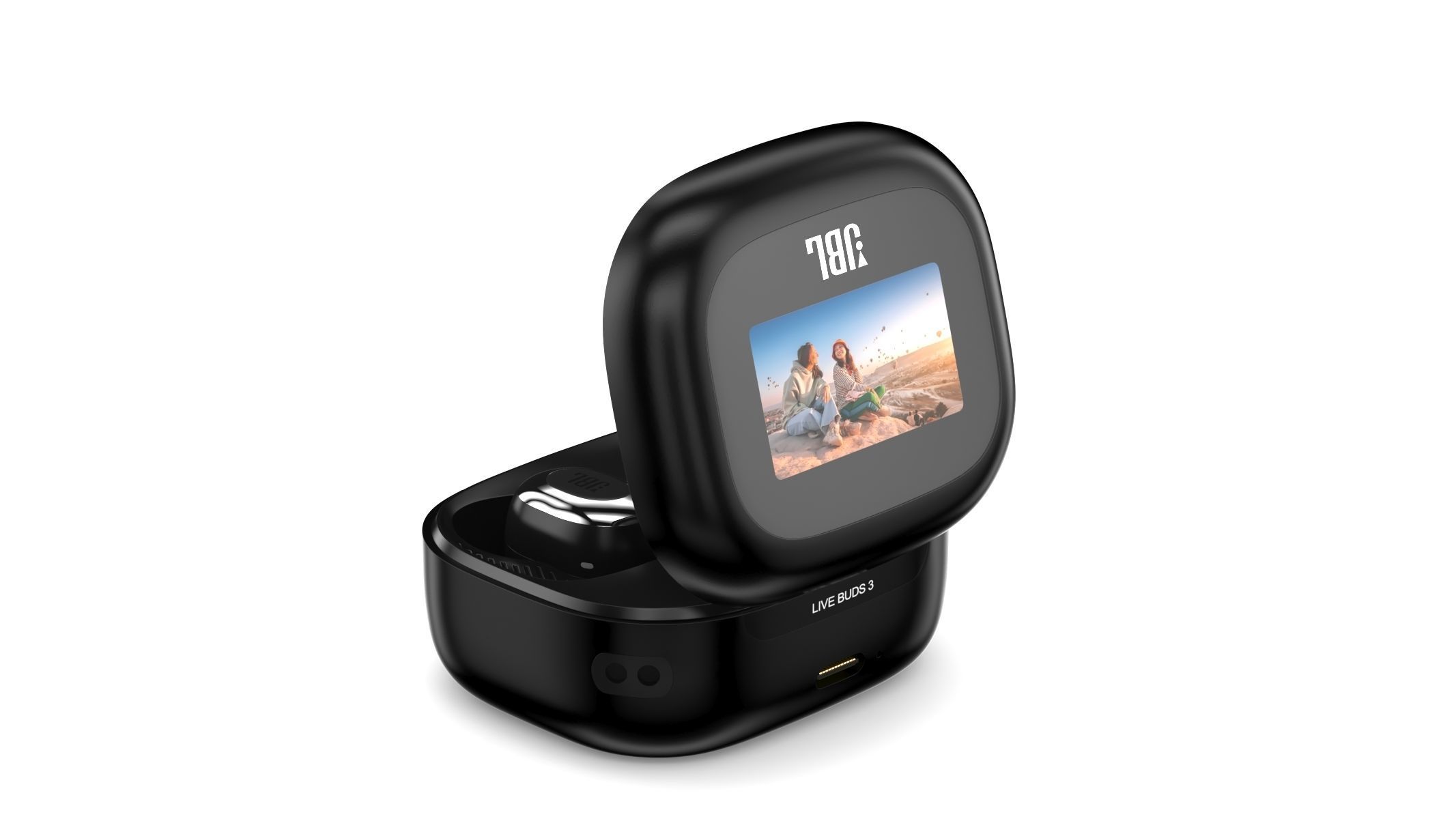 JBL Live 3 Buds Black 3D model_5