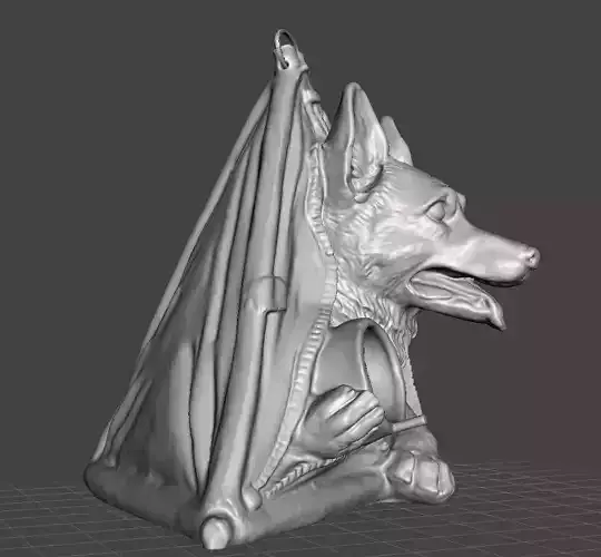 German Shepard Tent BIRD HOUSE decoration