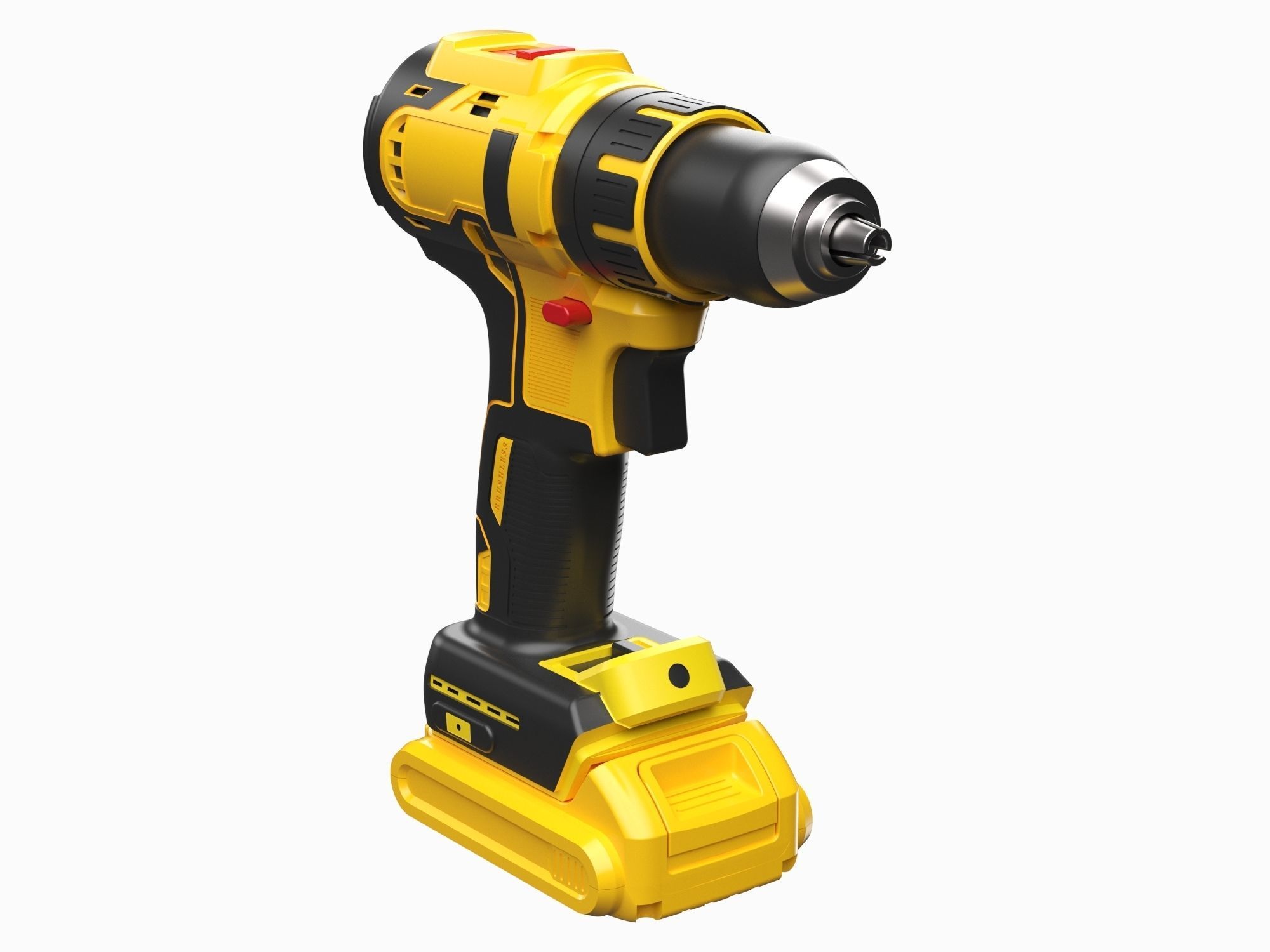  Hand Drill 08 3D model_5