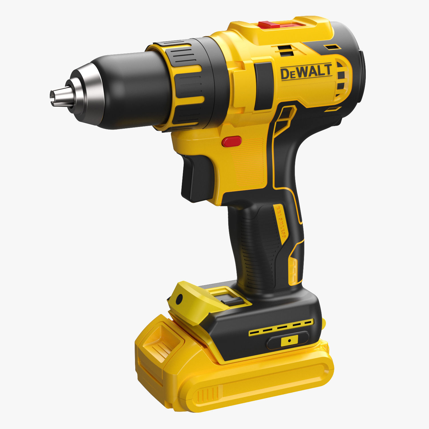  Hand Drill 08 3D model_1