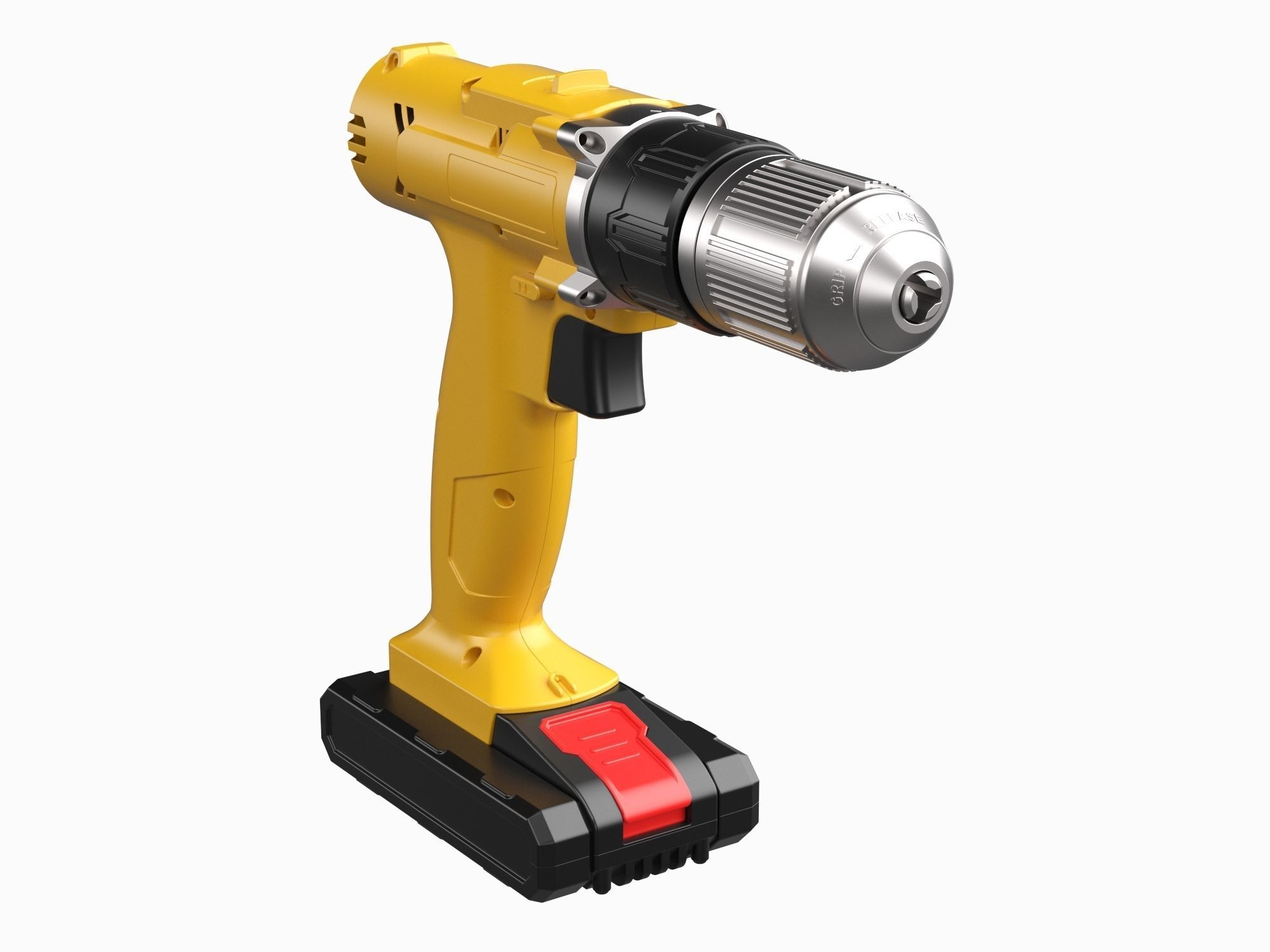  Hand Drill 09 3D model_4