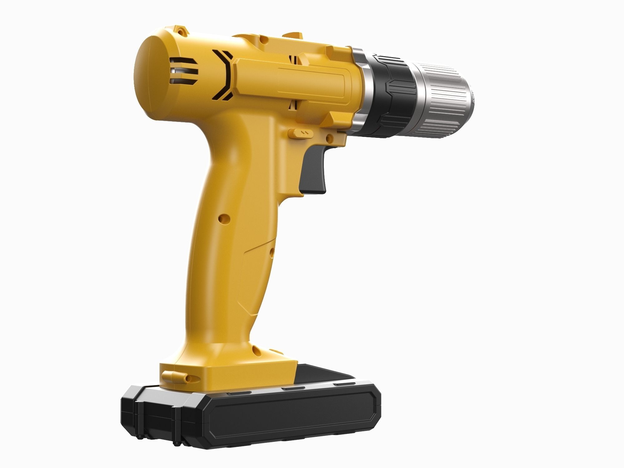  Hand Drill 09 3D model_3