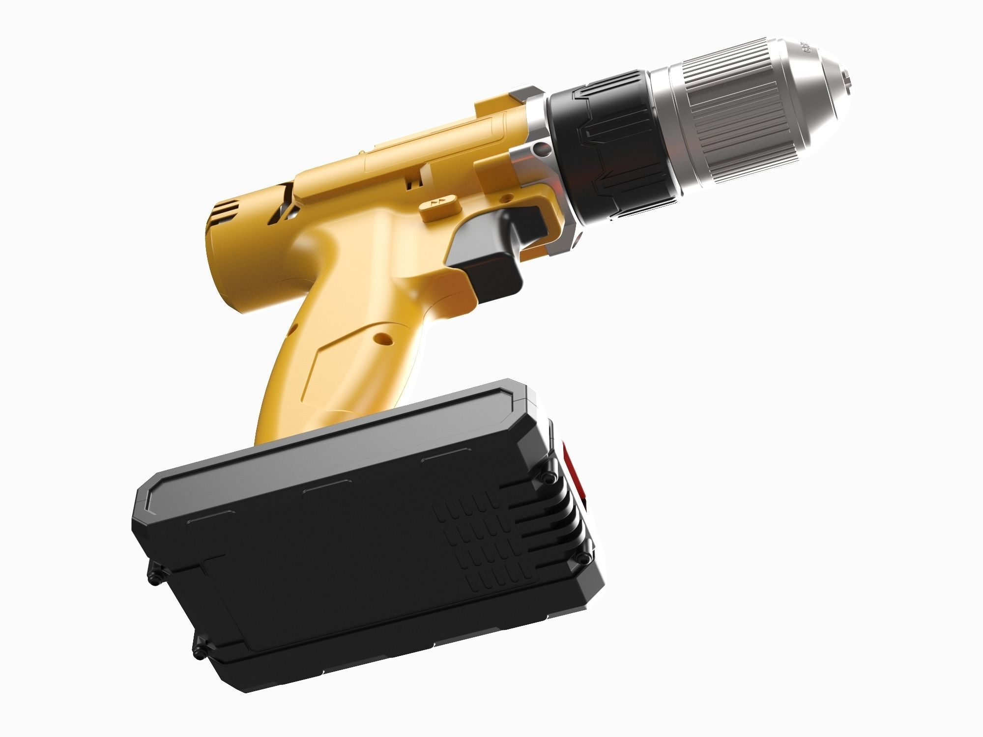  Hand Drill 09 3D model_5