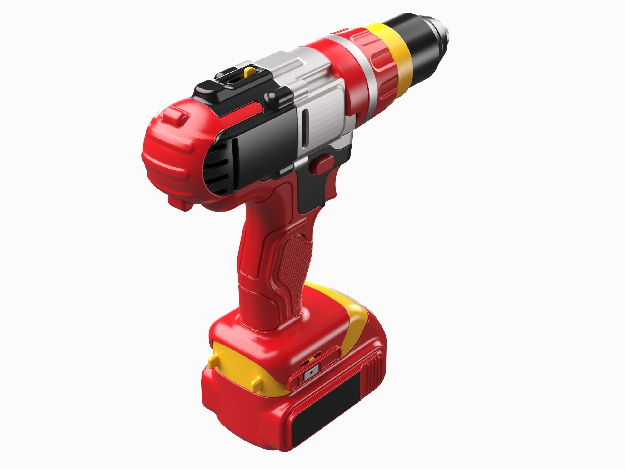  Hand Drill 10 3D model_2