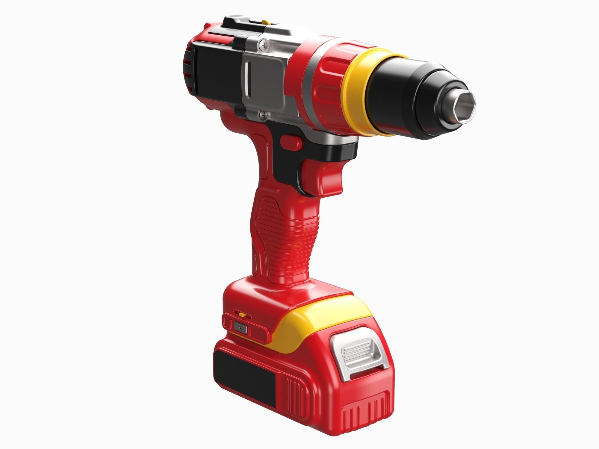  Hand Drill 10 3D model_3