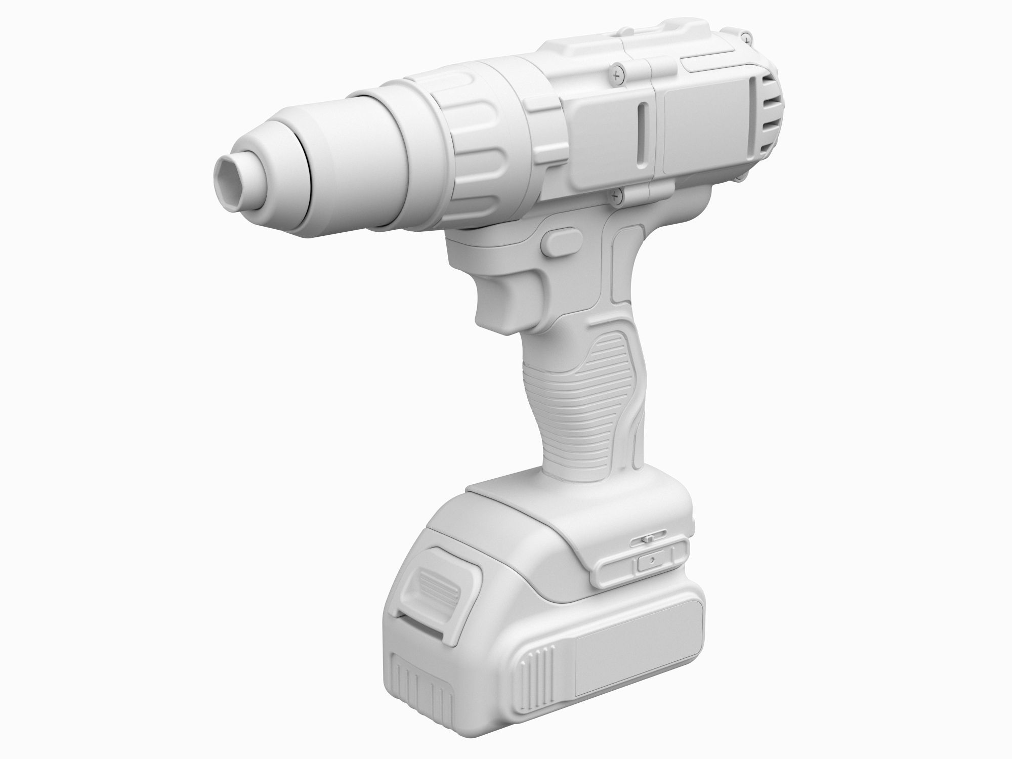  Hand Drill 10 3D model_5