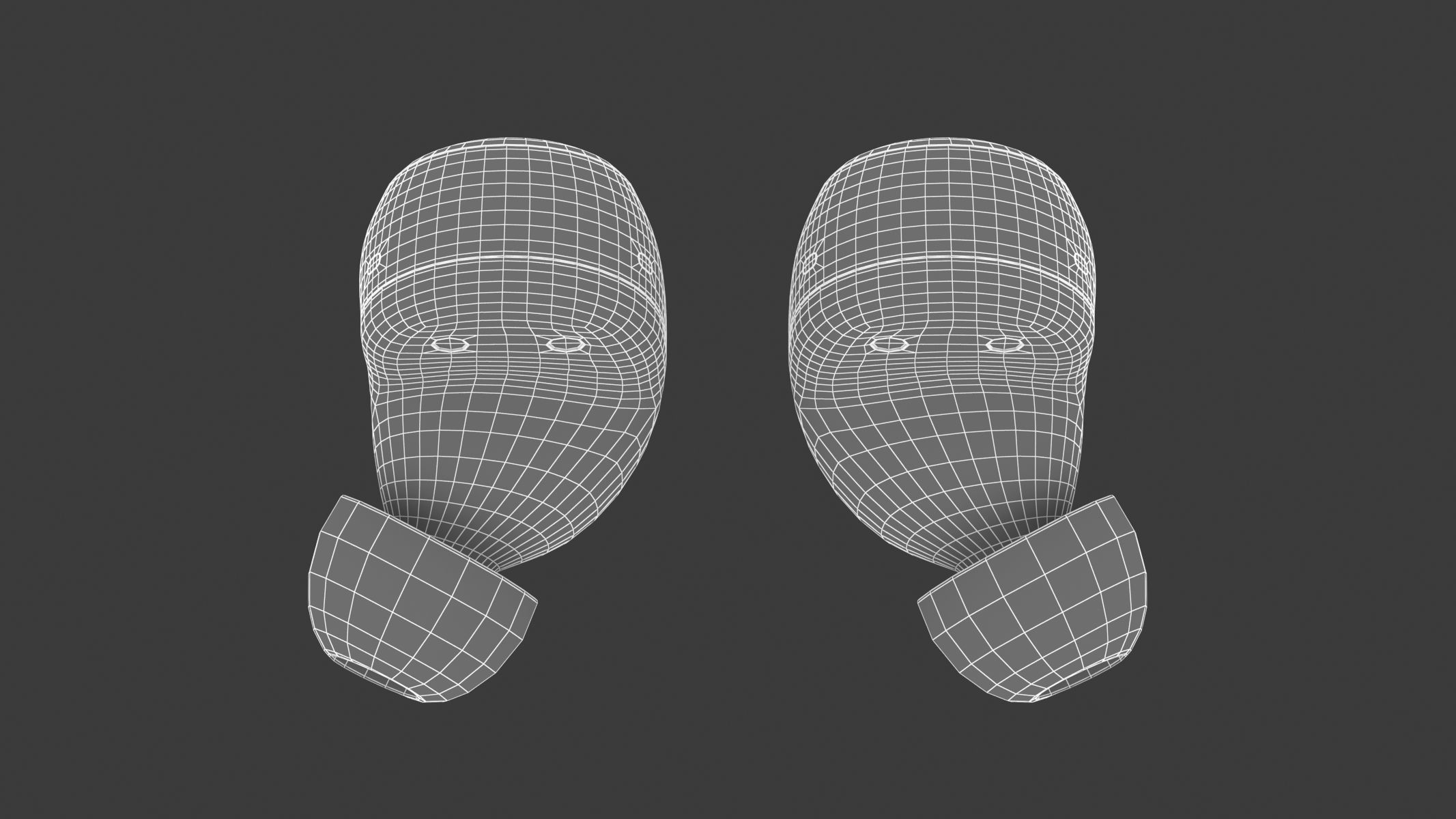 JBL Live 3 Buds White 3D model_38