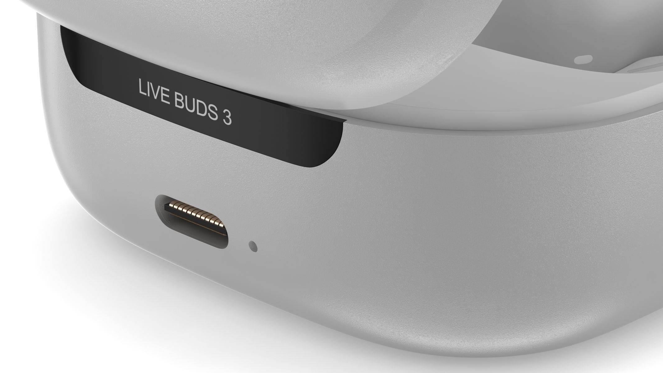 JBL Live 3 Buds White 3D model_11