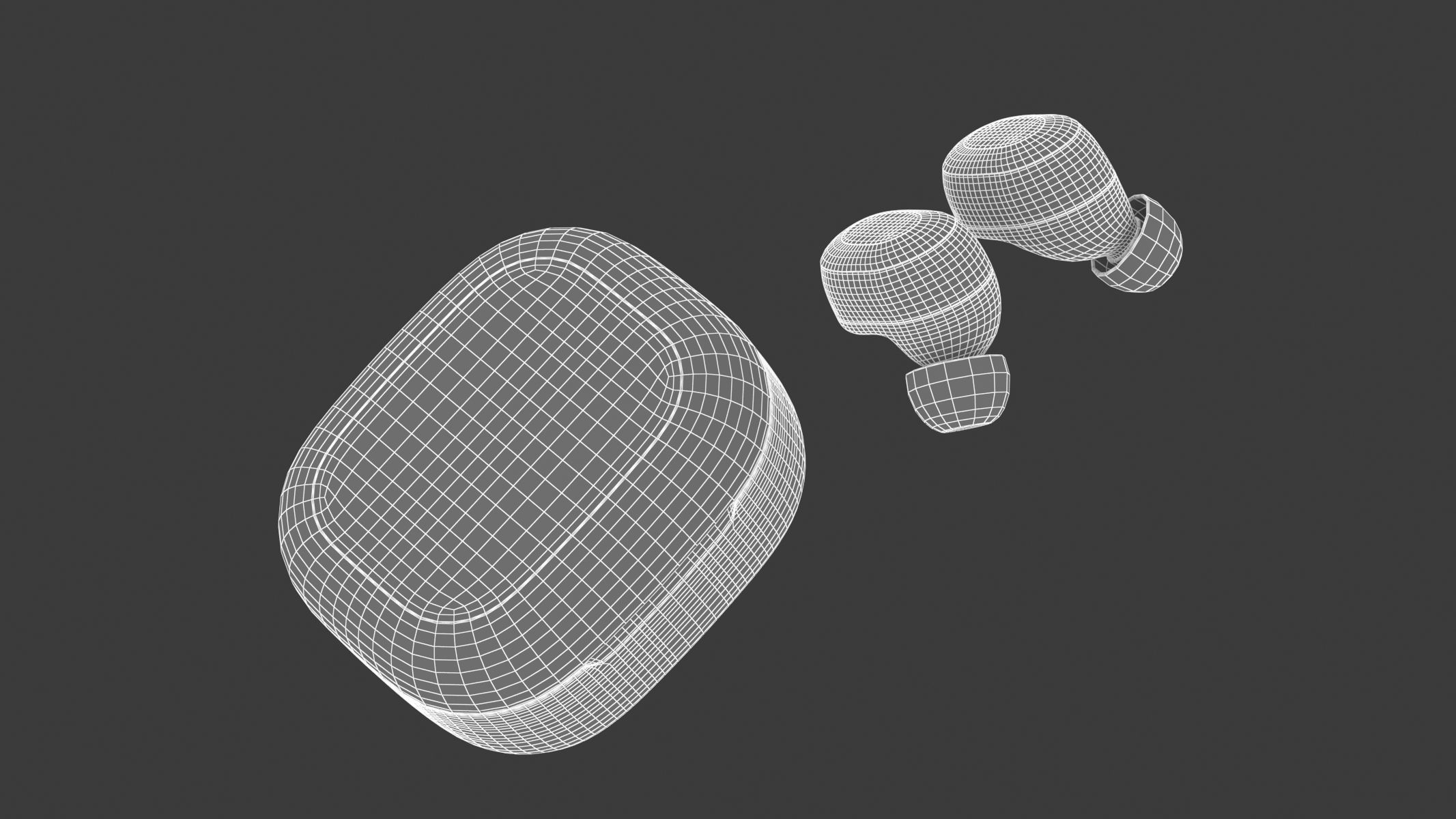 JBL Live 3 Buds White 3D model_36