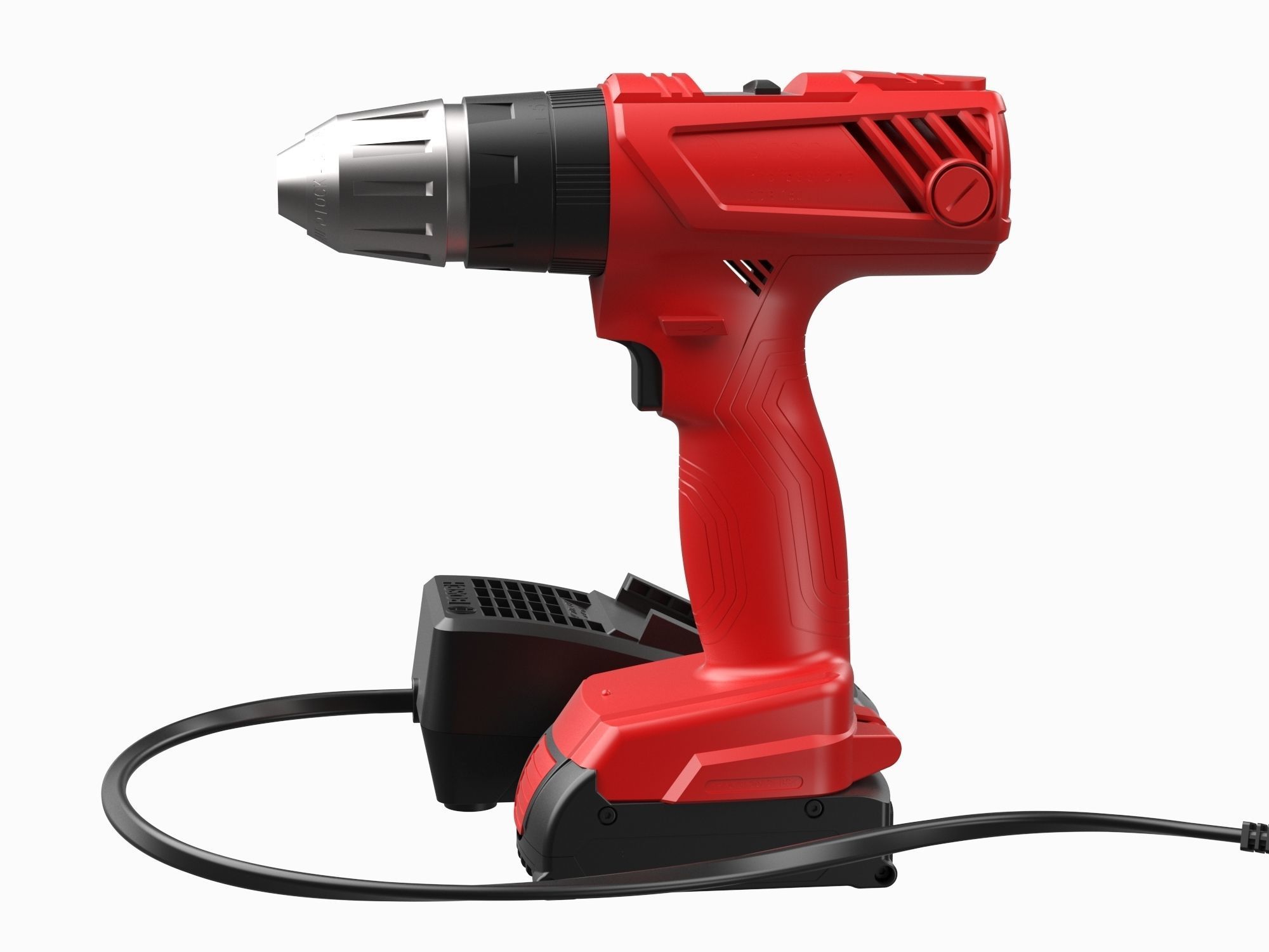  Hand Drill 11 3D model_2