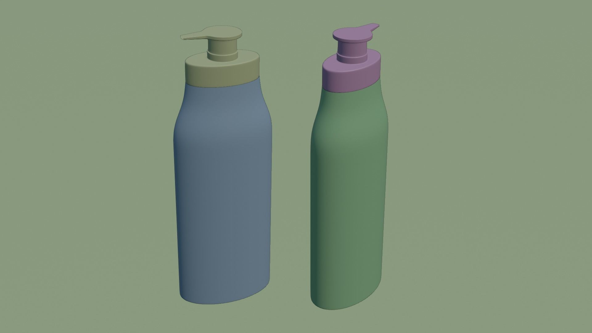 Body Lotion Bottle  3D model_3
