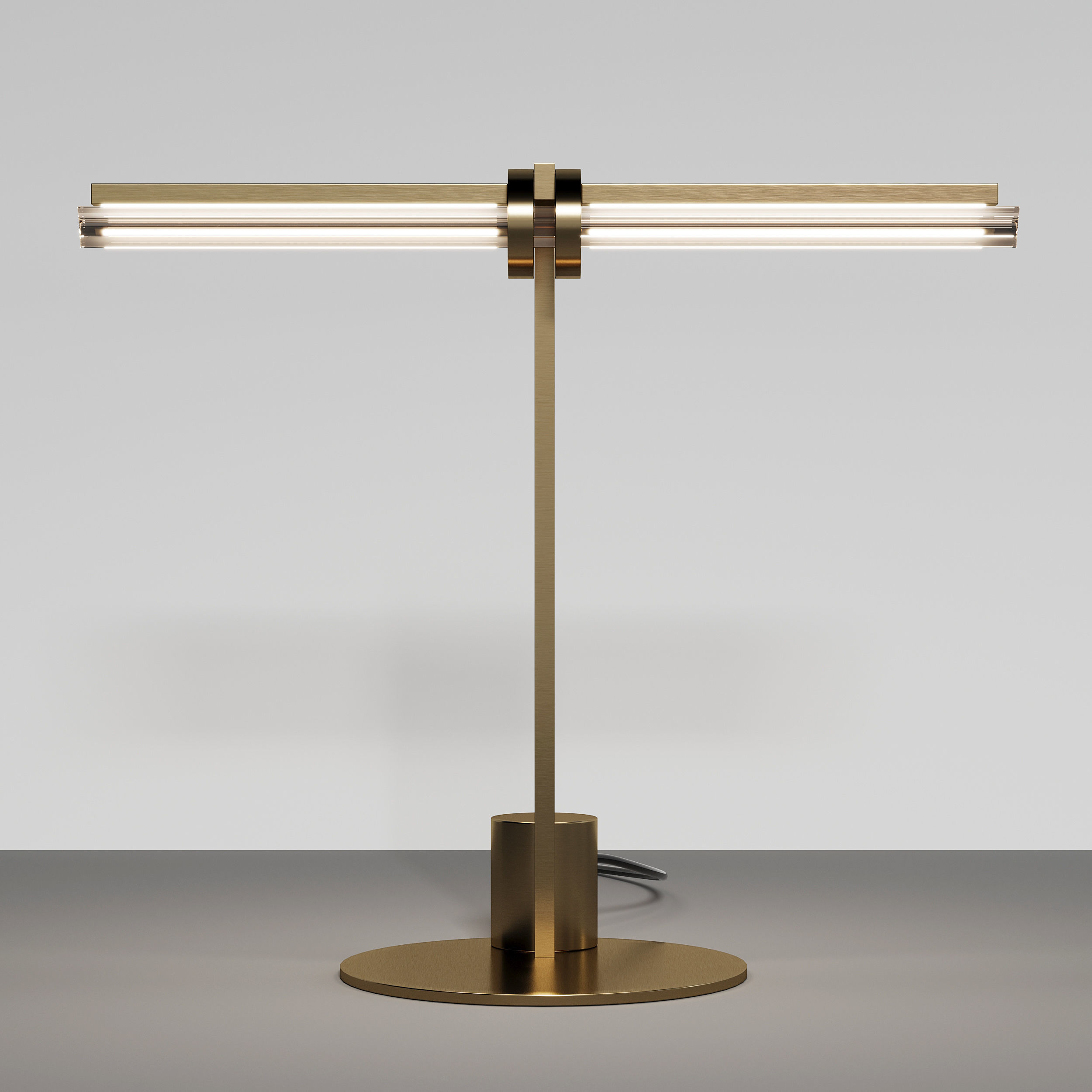 Optical Table light Low-poly 3D model_1