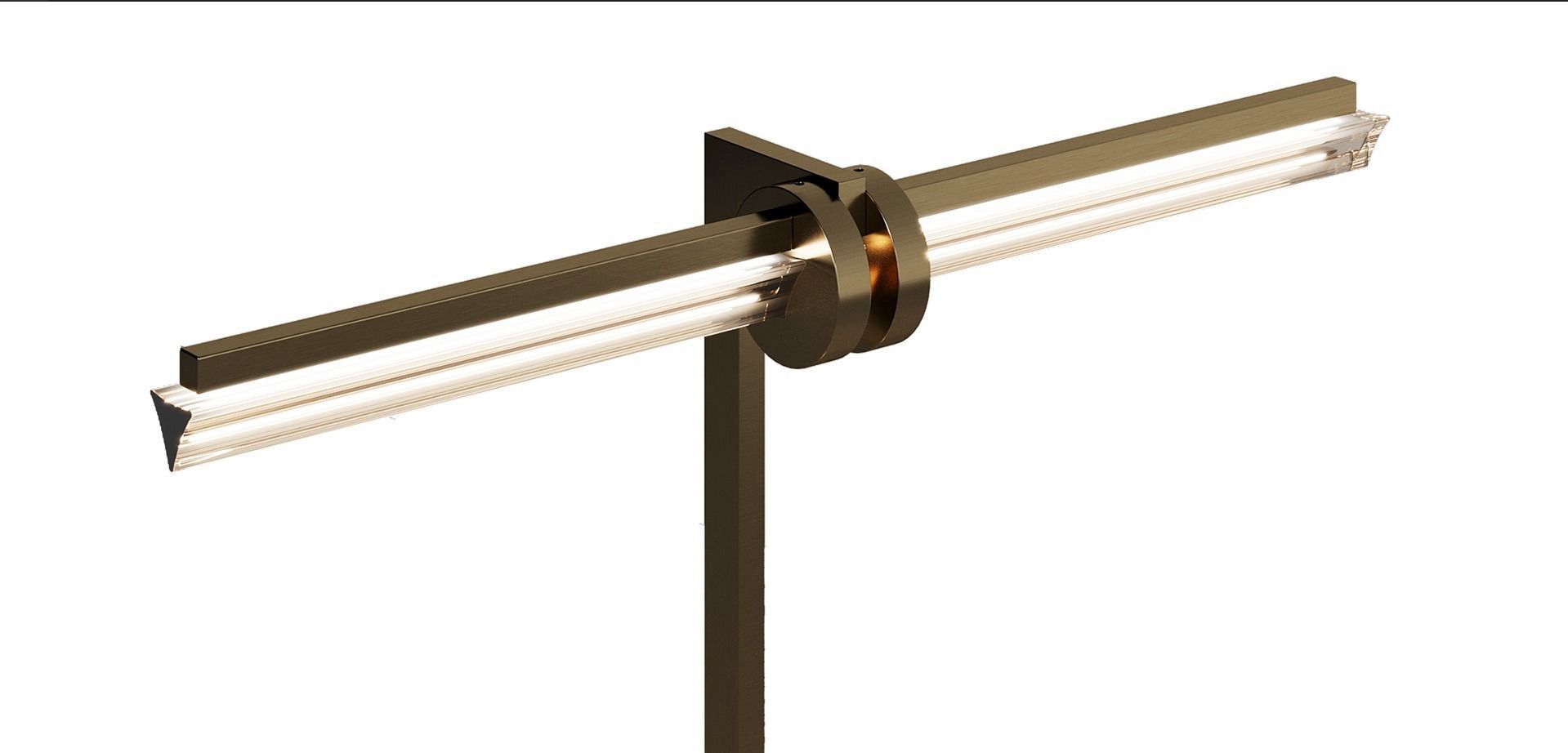 Optical Table light Low-poly 3D model_3