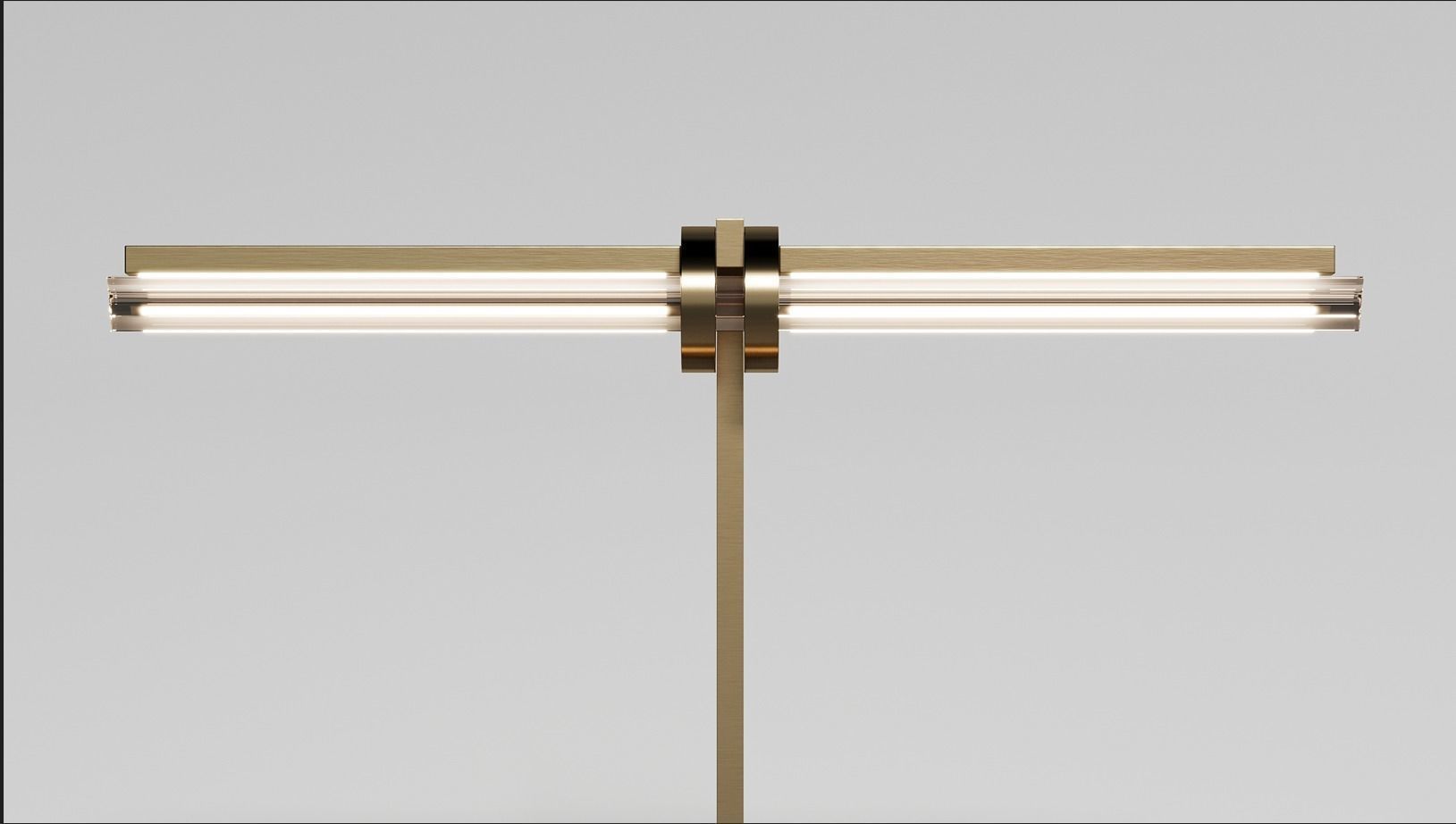 Optical Table light Low-poly 3D model_5