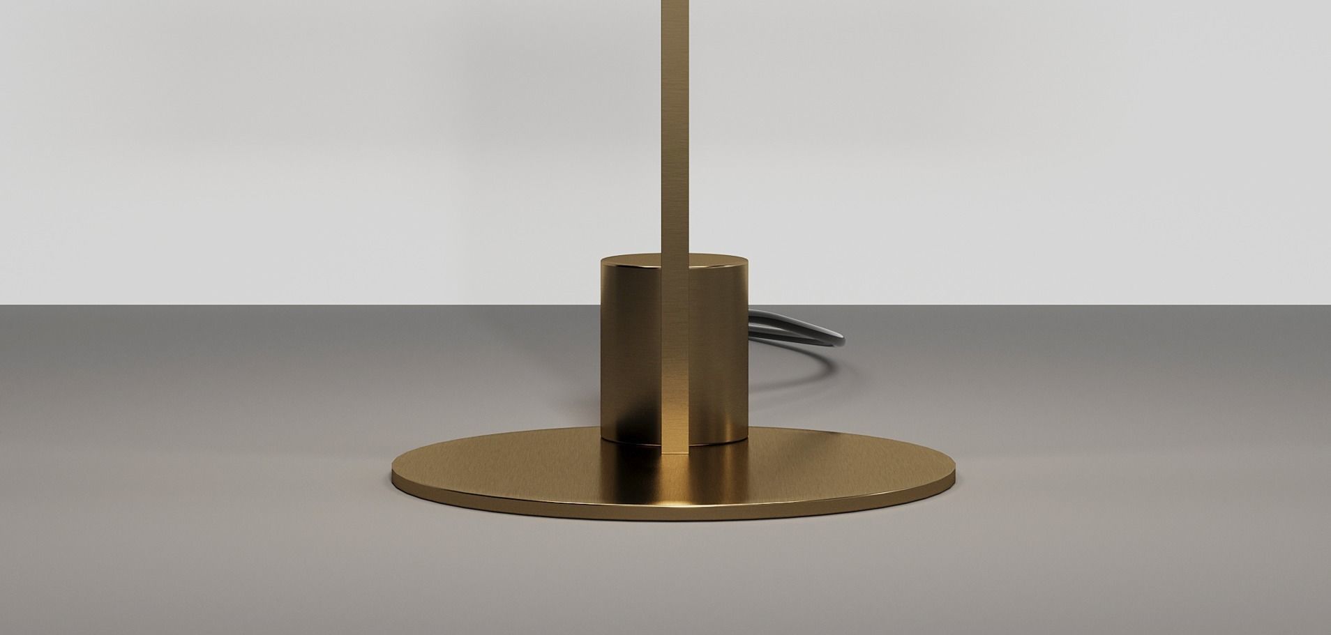 Optical Table light Low-poly 3D model_6